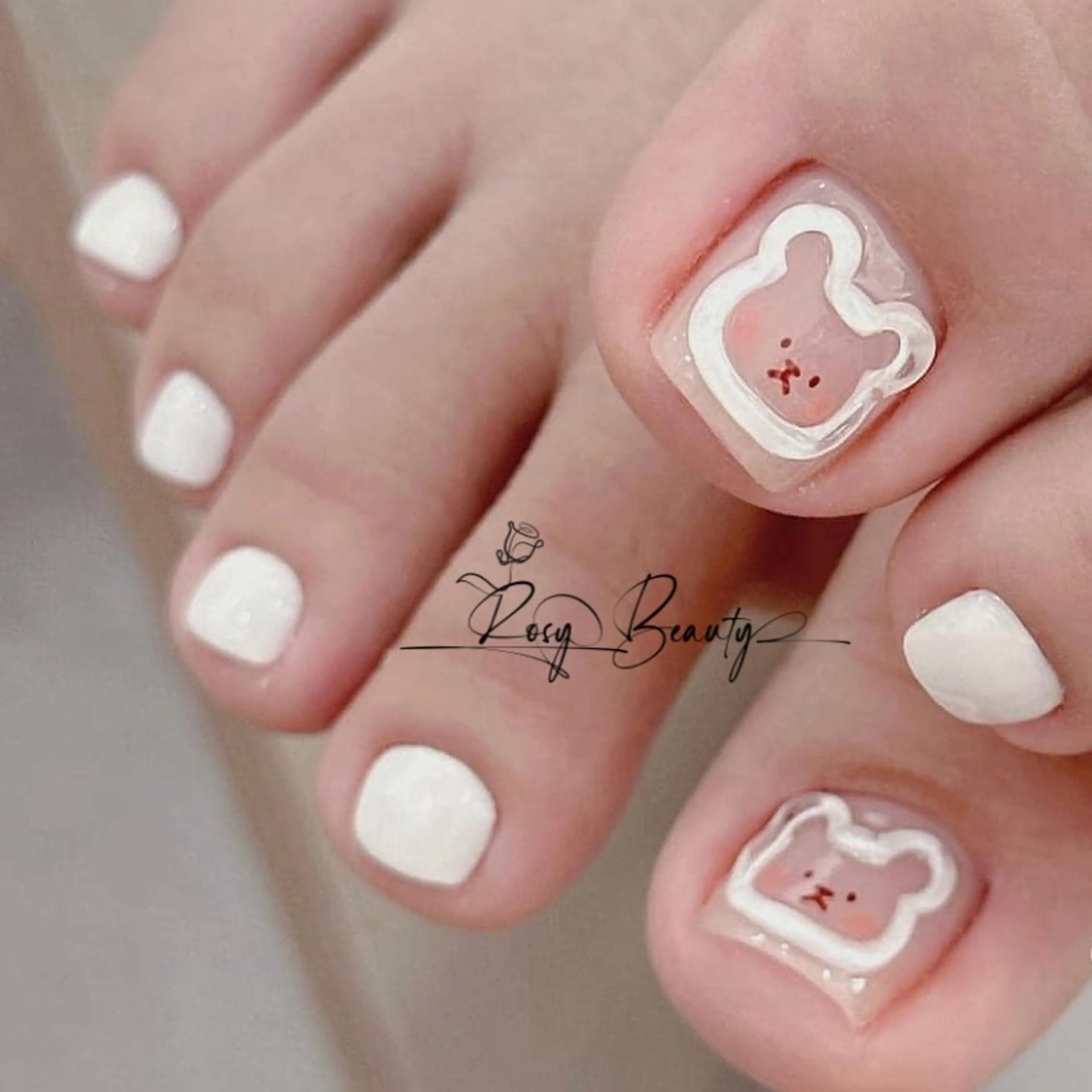 ネイル フットネイル RosyBeauty Salonのネイルデザイン