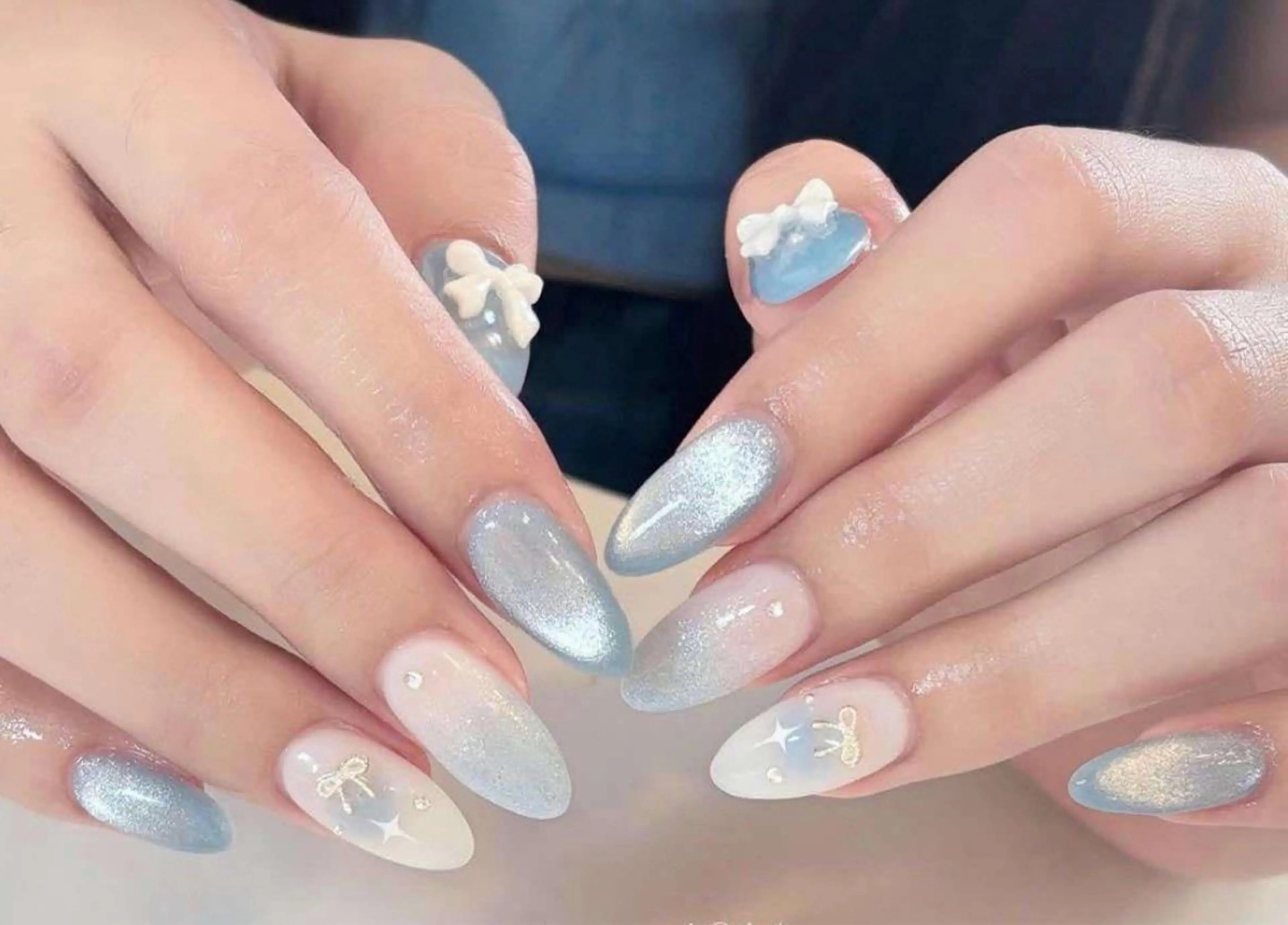 チップ長さ出し10本持ち込みデザイン6本💅の写真