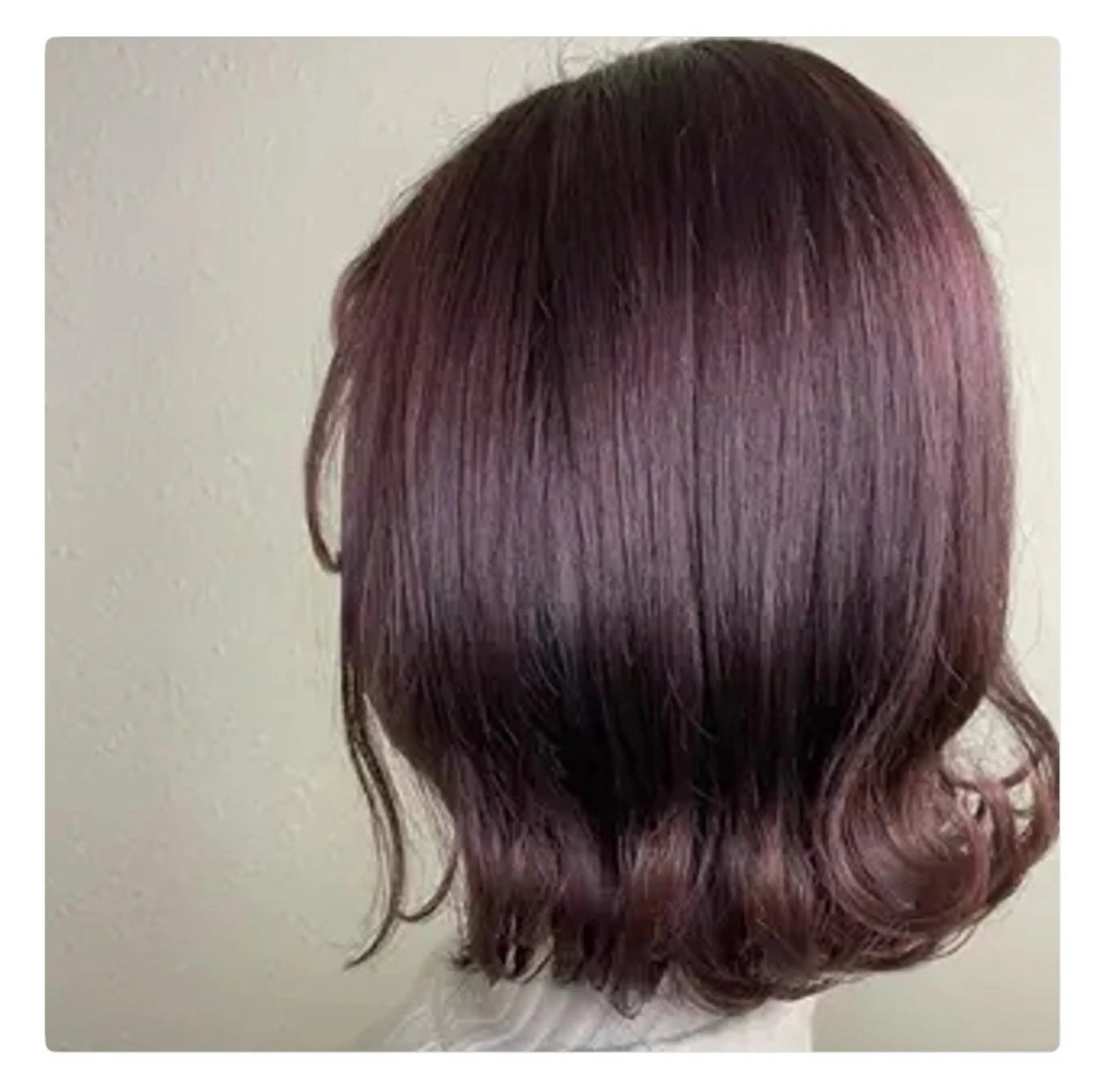 ミディアム カット ヘアカラー トリートメント ヤマモト ミノルのヘアスタイル