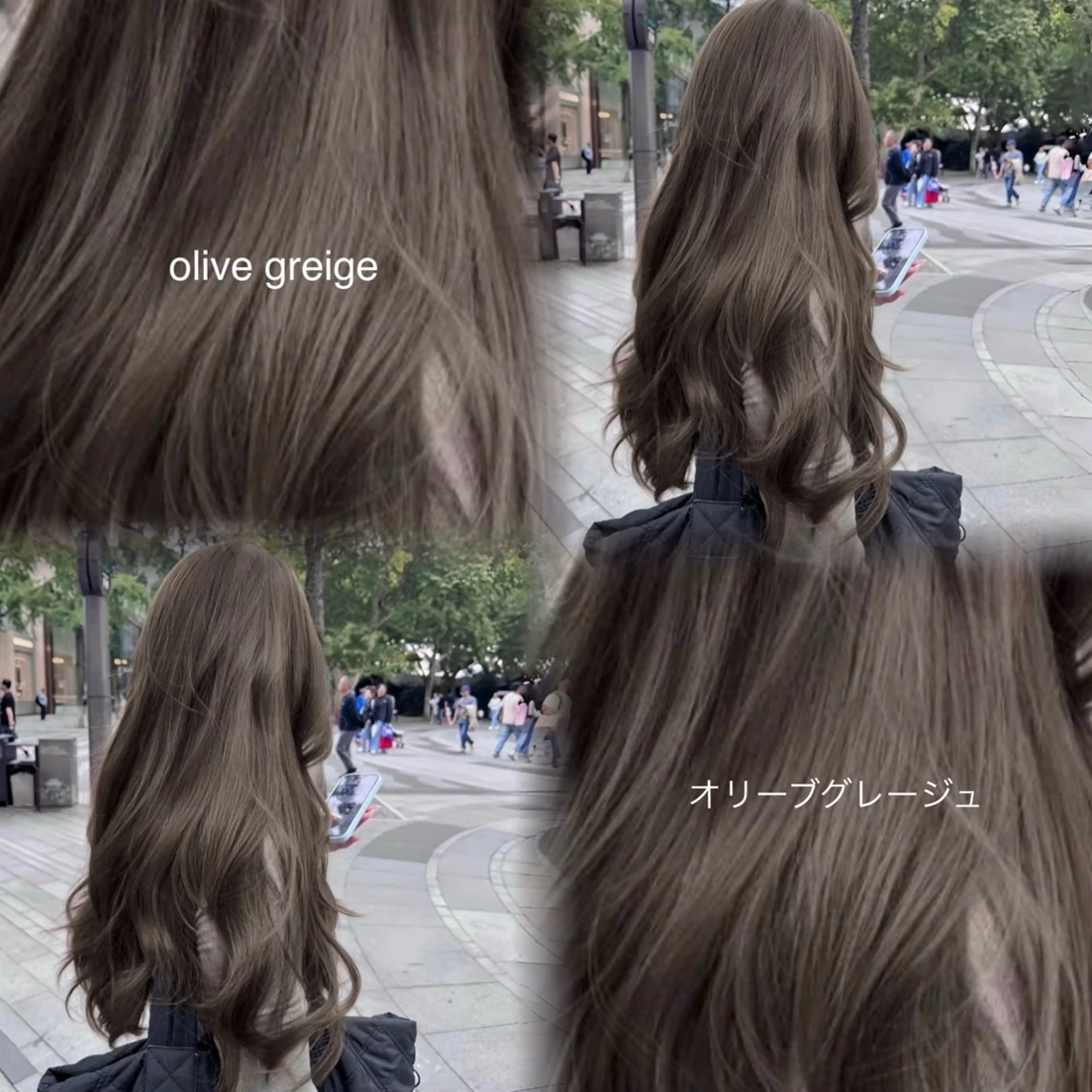 ロング ヘアカラー トリートメント 透明感・韓国系カラー 🍀cocoa🪽のヘアスタイル