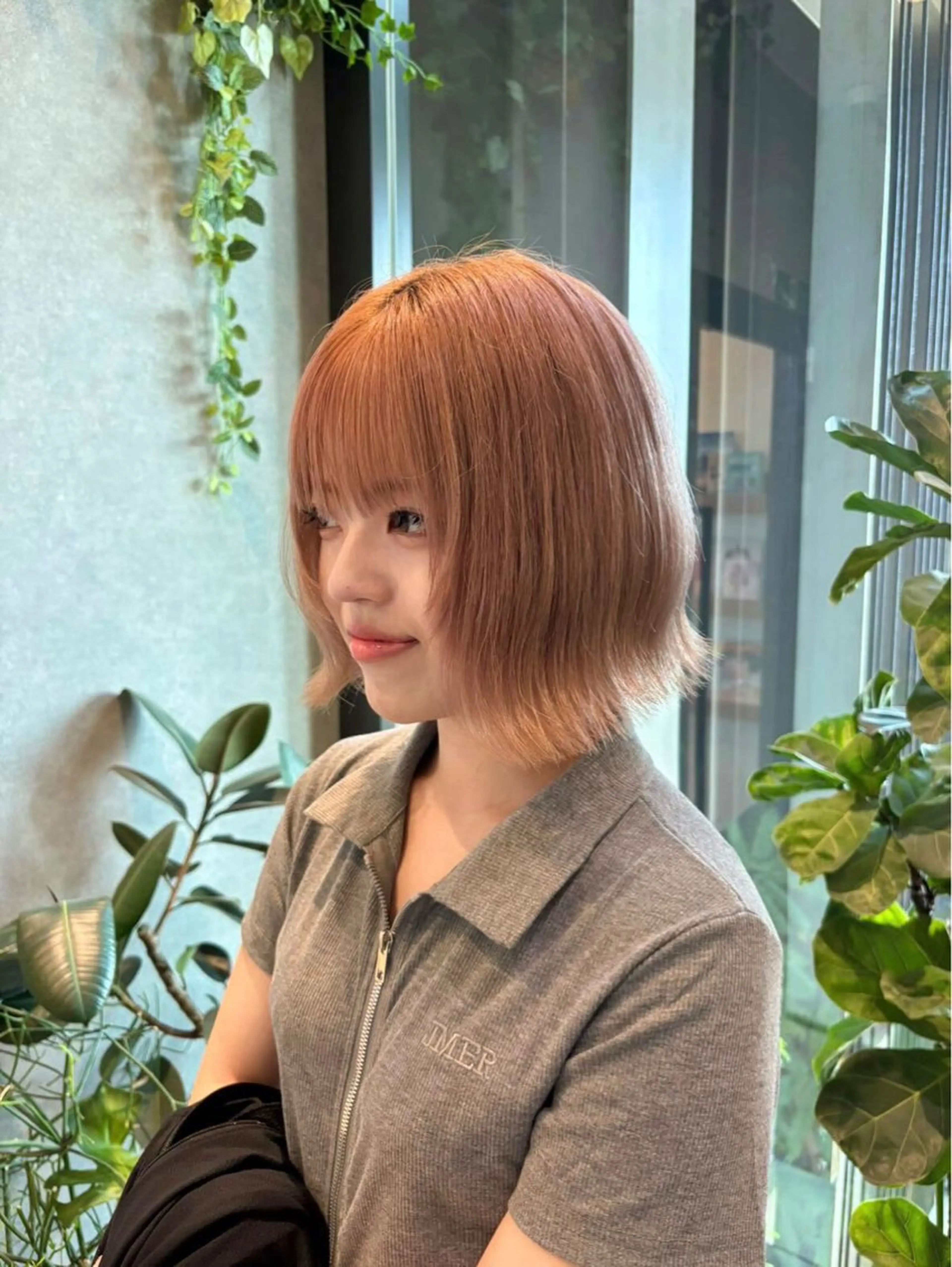 ミディアム 北村 祐樹のヘアスタイル