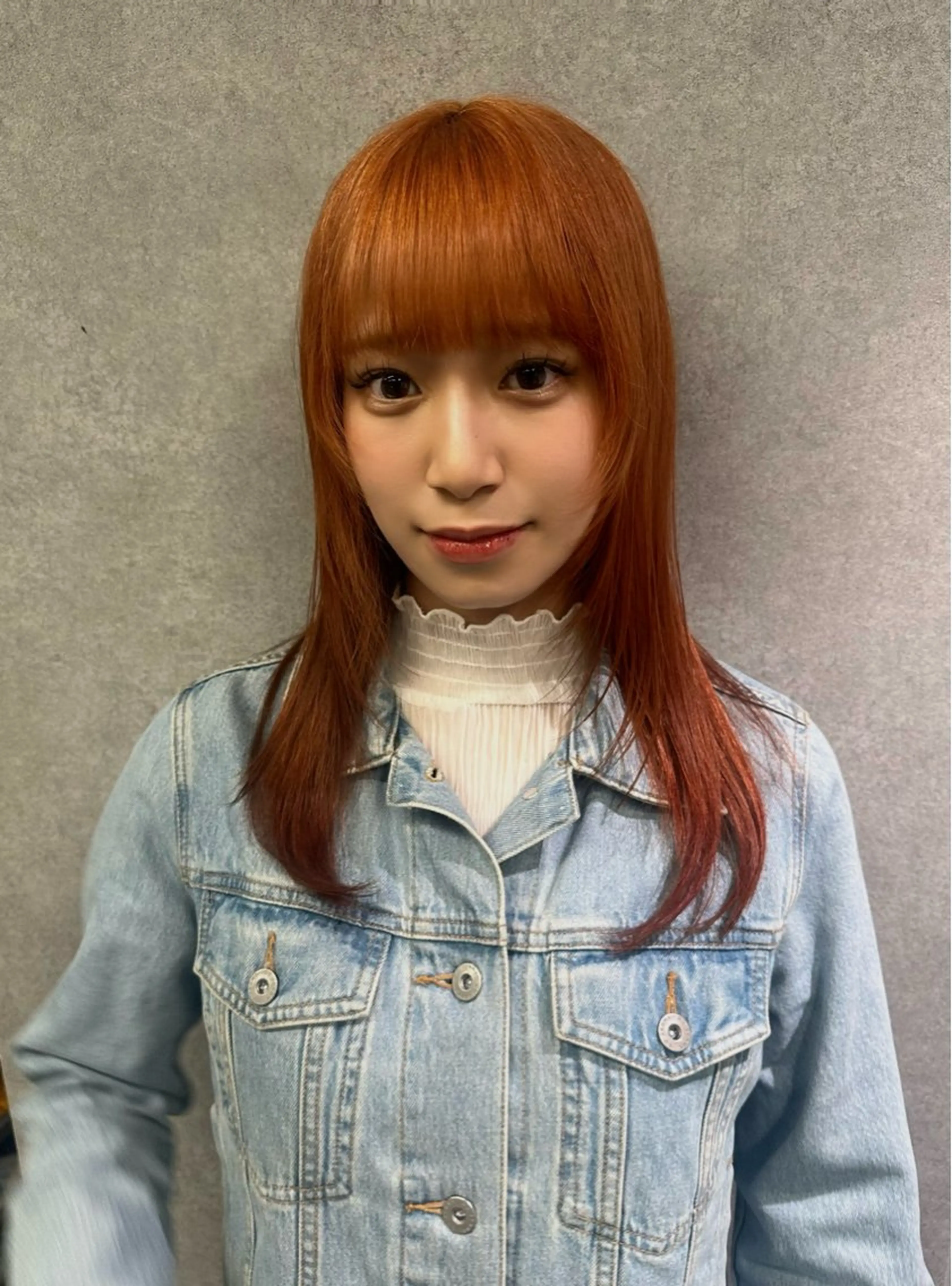 セミロング カラー ヘアカラー トリートメント ケアブリーチ特化✨/ 艶カラー/エクステのヘアスタイル