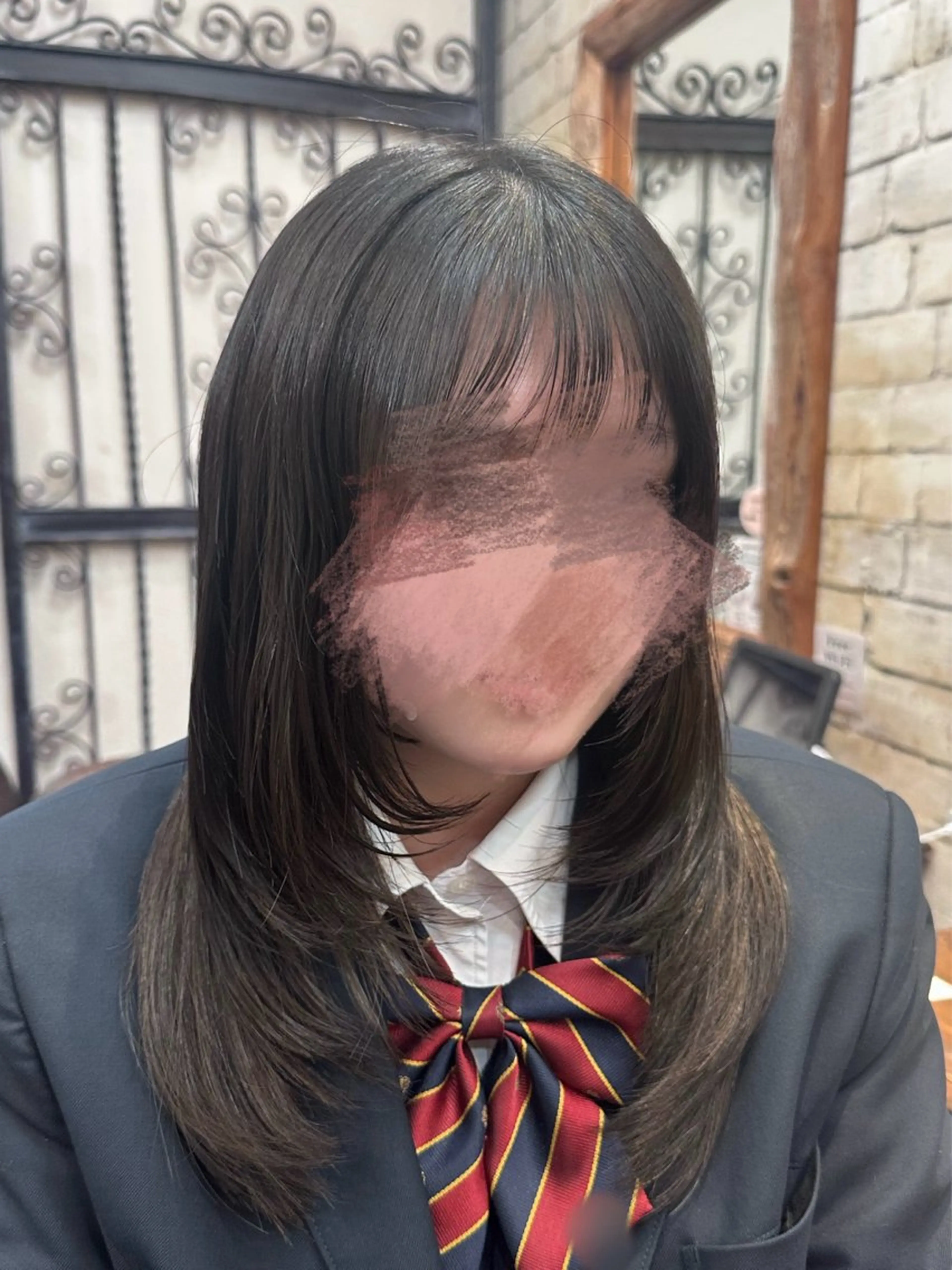 ミディアム レイヤーカット 🍀ひなた🍀 カットモデル募集🎀のヘアスタイル