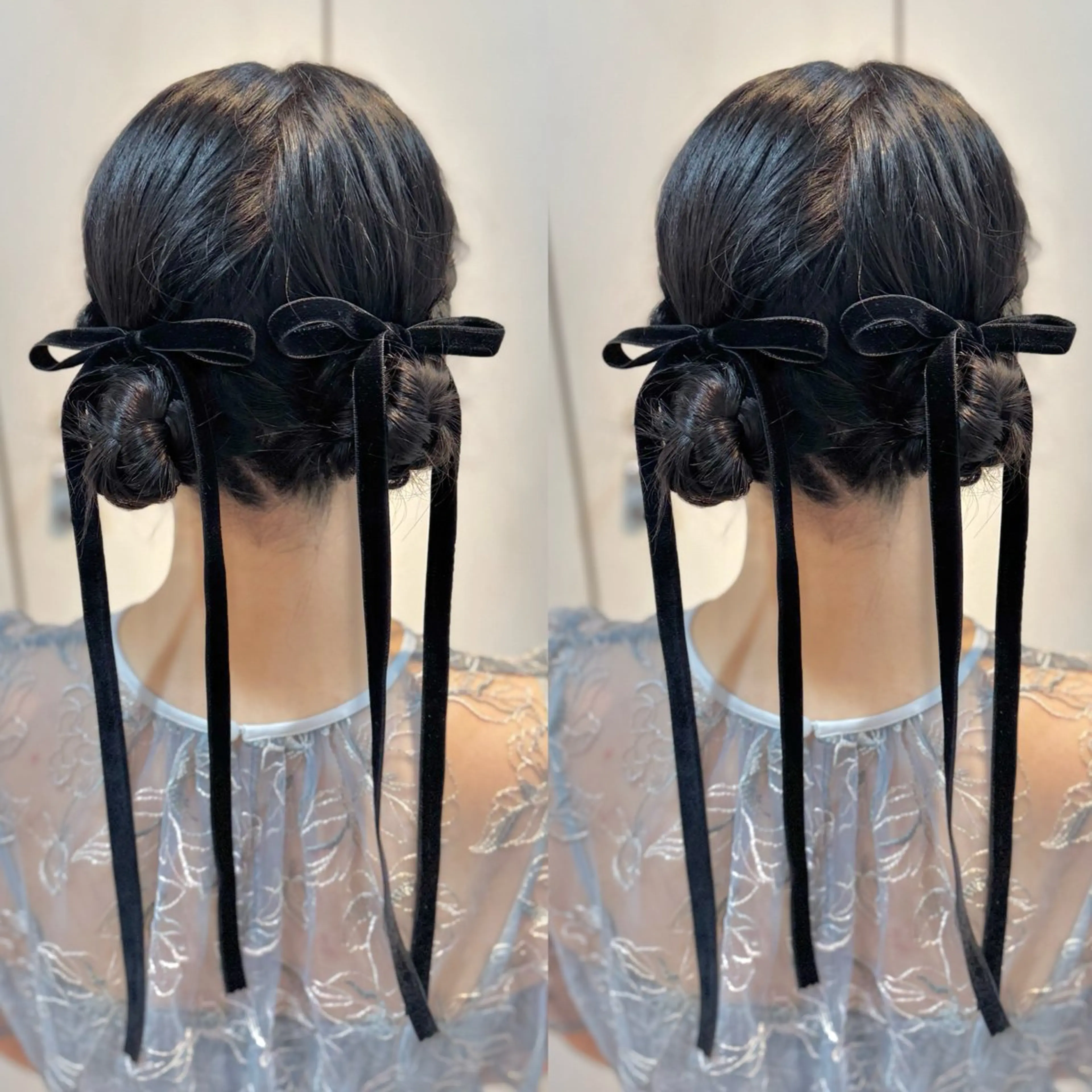 ロング ヘアアレンジ ロング ヘアセット ヘアメ🎀推しカラー 🥣横浜/しほ🧸のヘアスタイル