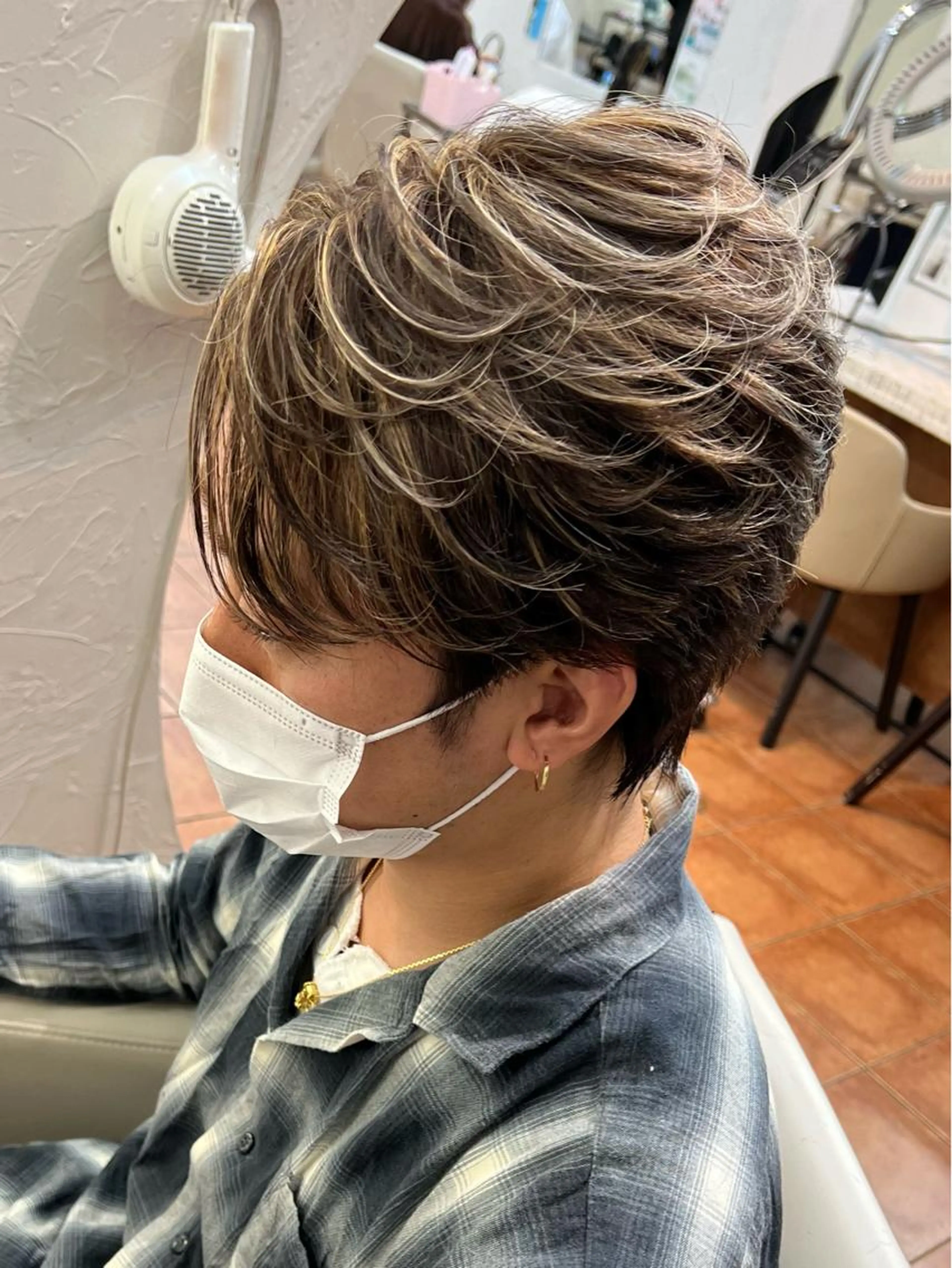 期間限定!メンズカット+ハイライトキャップ⚡️の写真