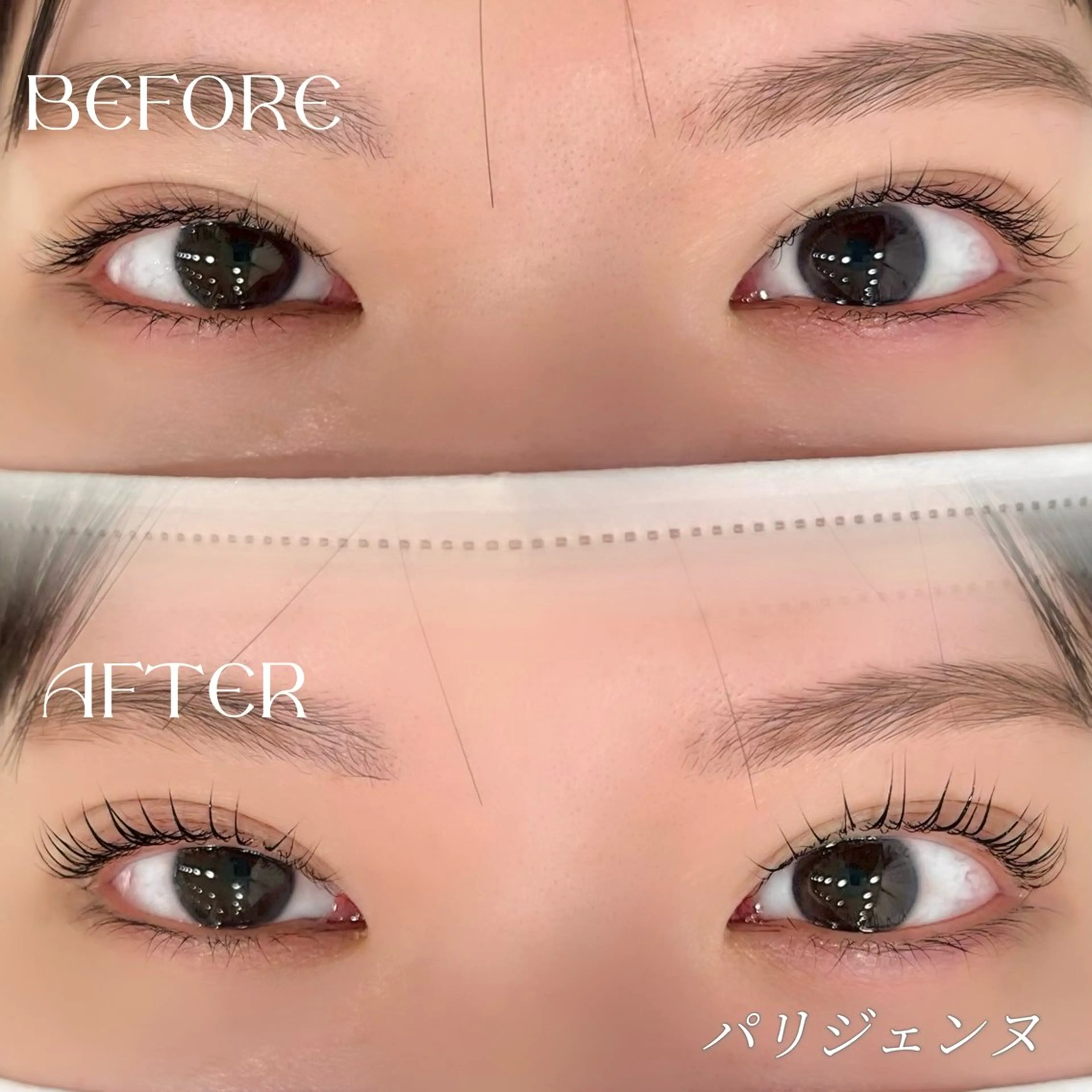 マツエク・マツパ パリジェンヌラッシュリフト via名古屋駅前店 💎Koudaのマツエク・マツパデザイン