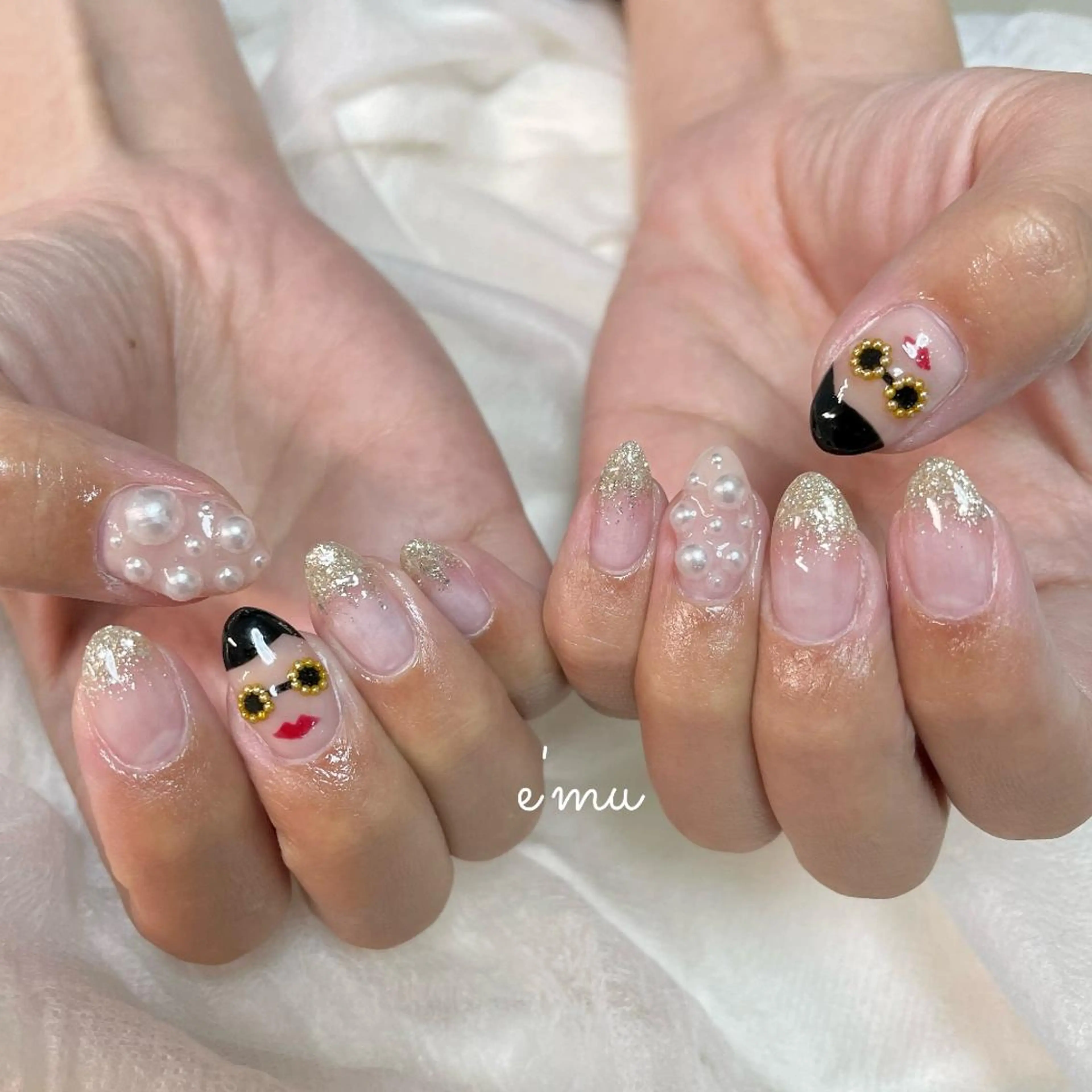 ネイル nail salon e'mu💐のネイルデザイン