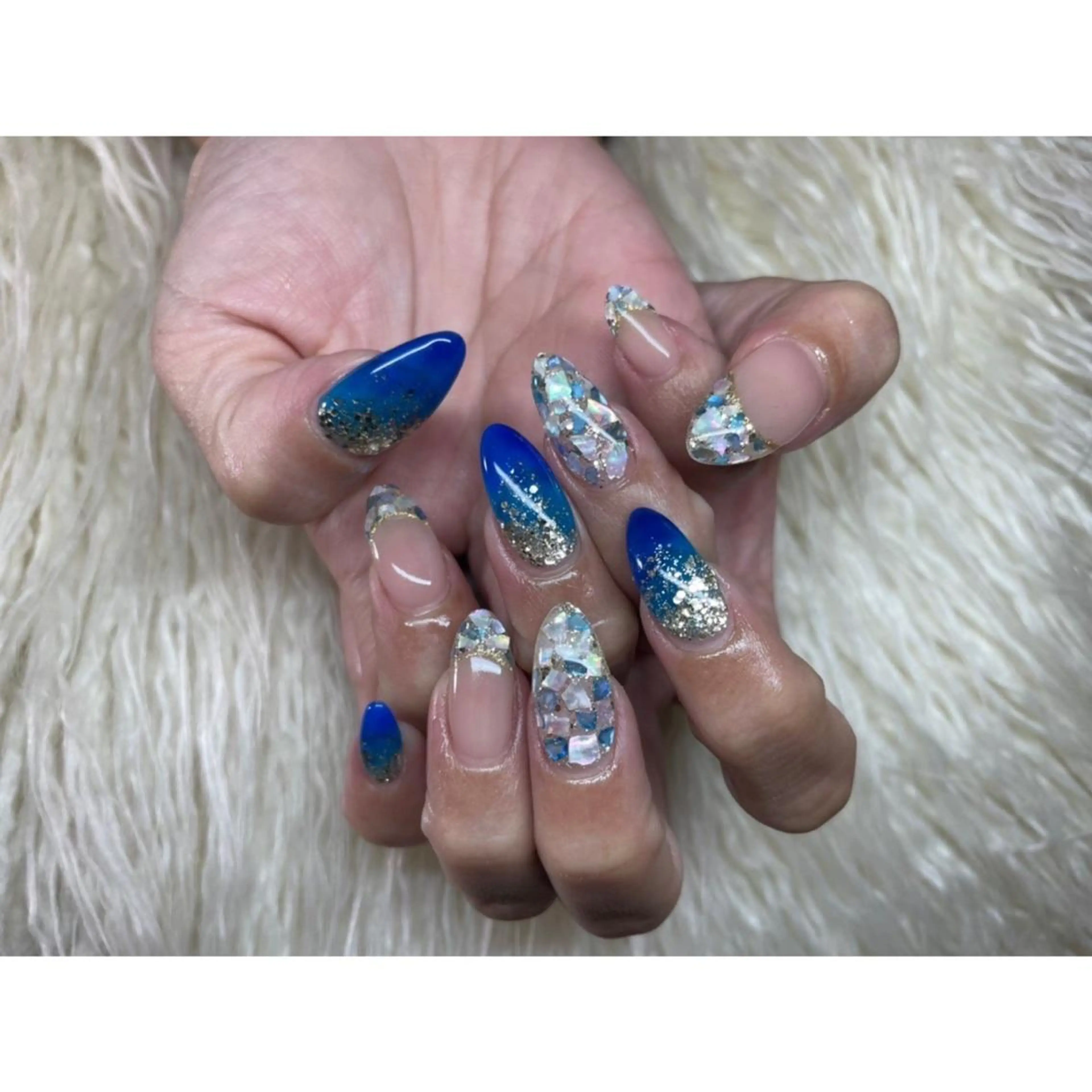 ネイル フレンチネイル ハンドネイル フットネイル Nail salon LuaRのネイルデザイン