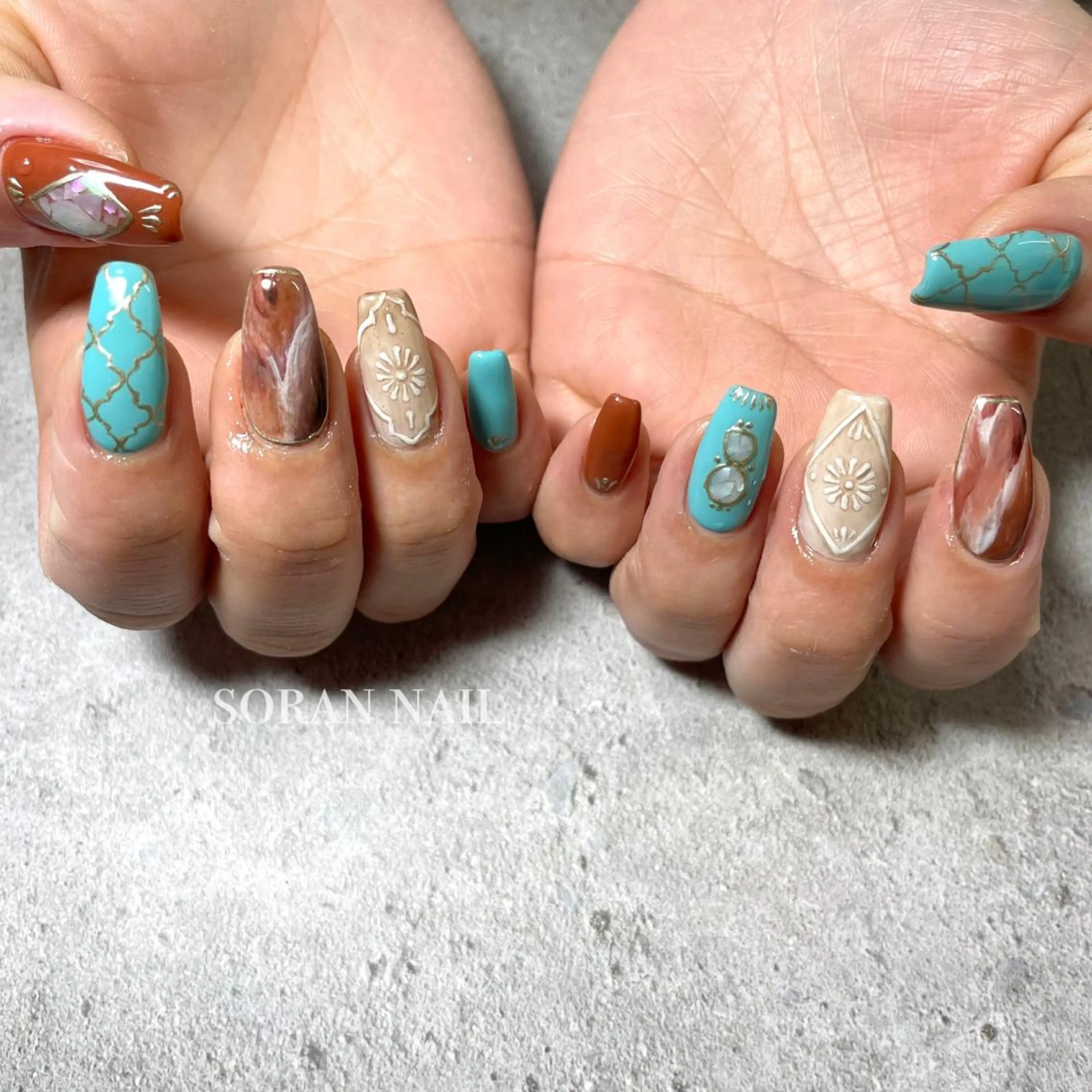 ネイル ハンドネイル soran nailのネイルデザイン