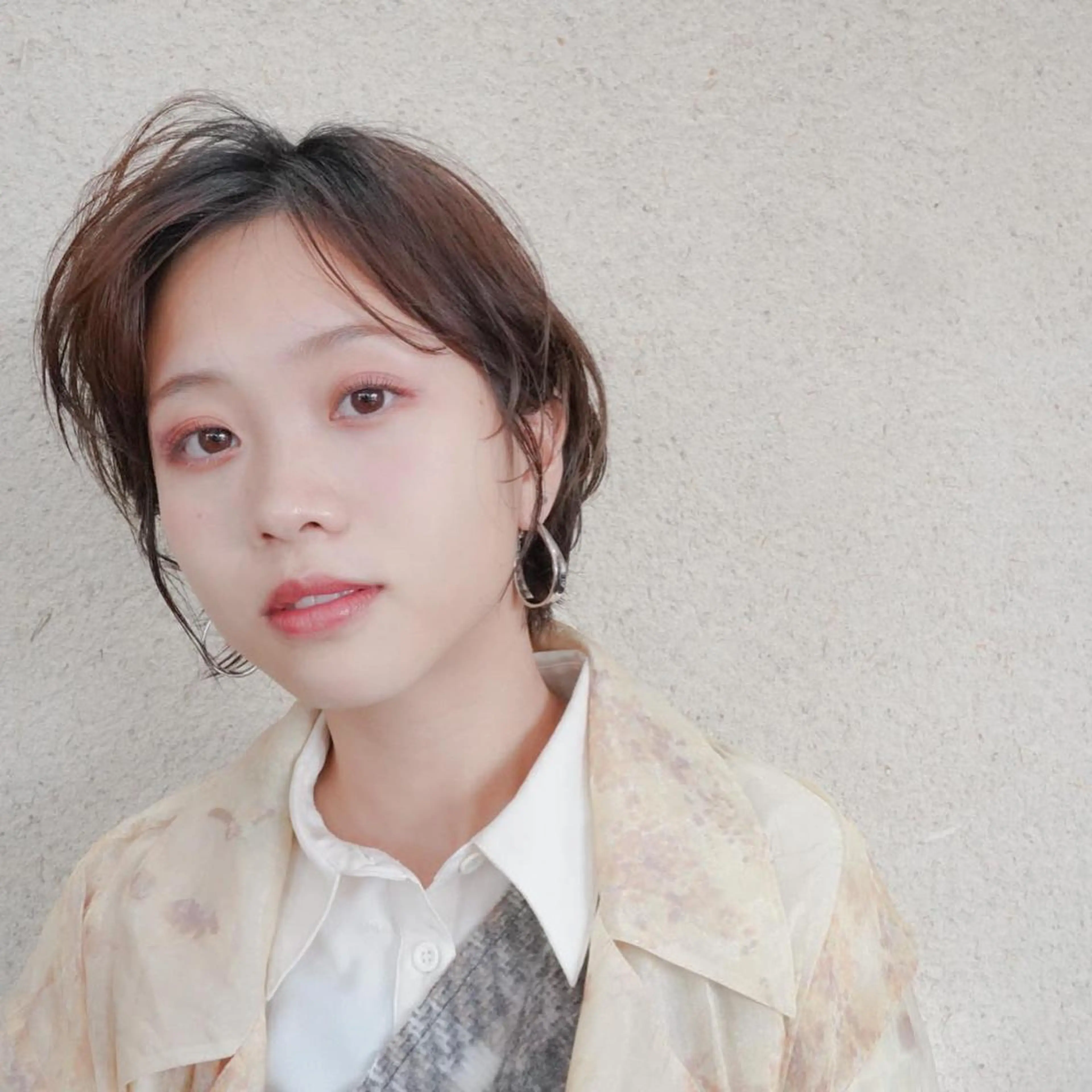 ショート ヘアアレンジ ショートヘア カット ヘッドスパ ヘアセット 角戸 りおのヘアスタイル