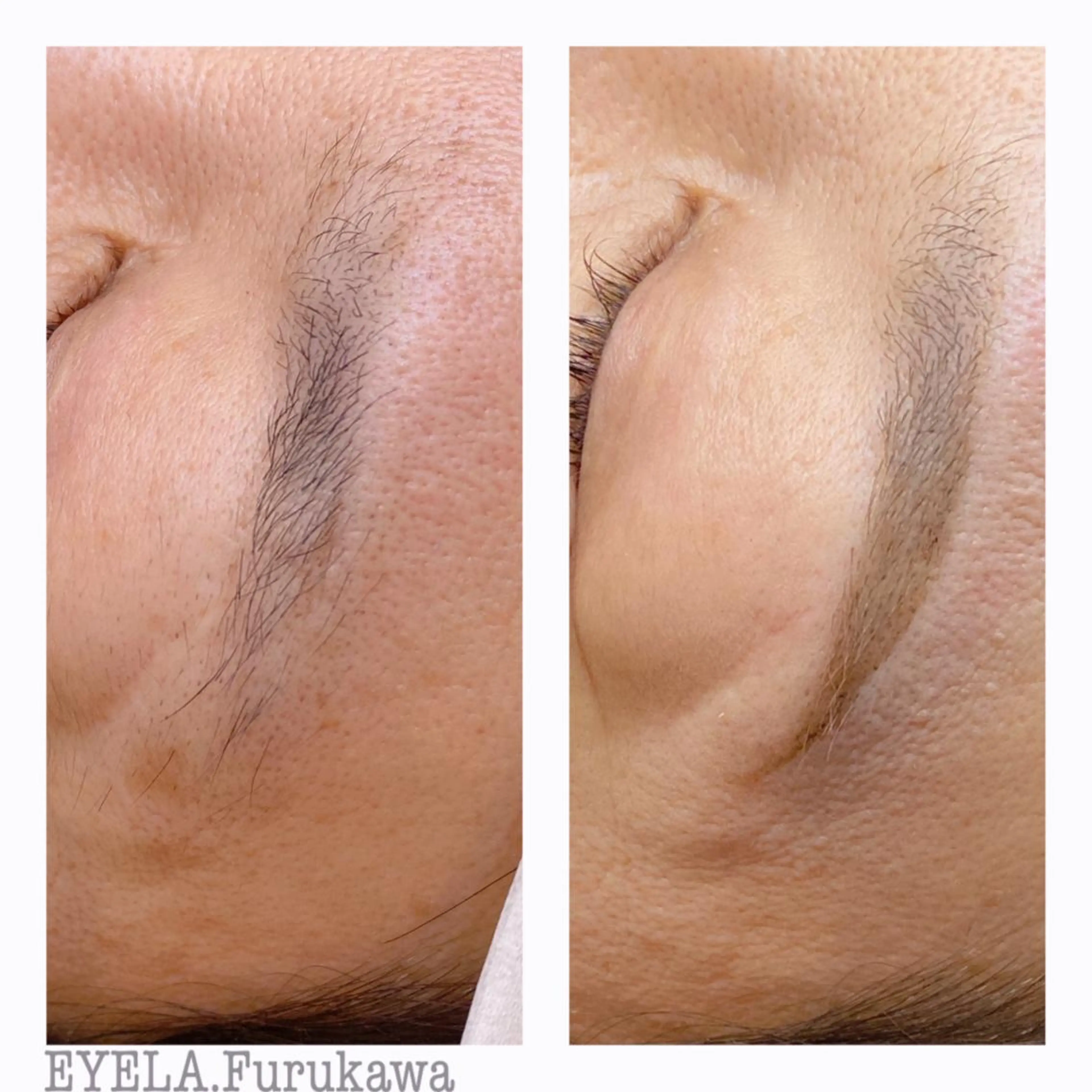 アイブロウ EYELA甲府昭和 furukawaのマツエク・マツパデザイン