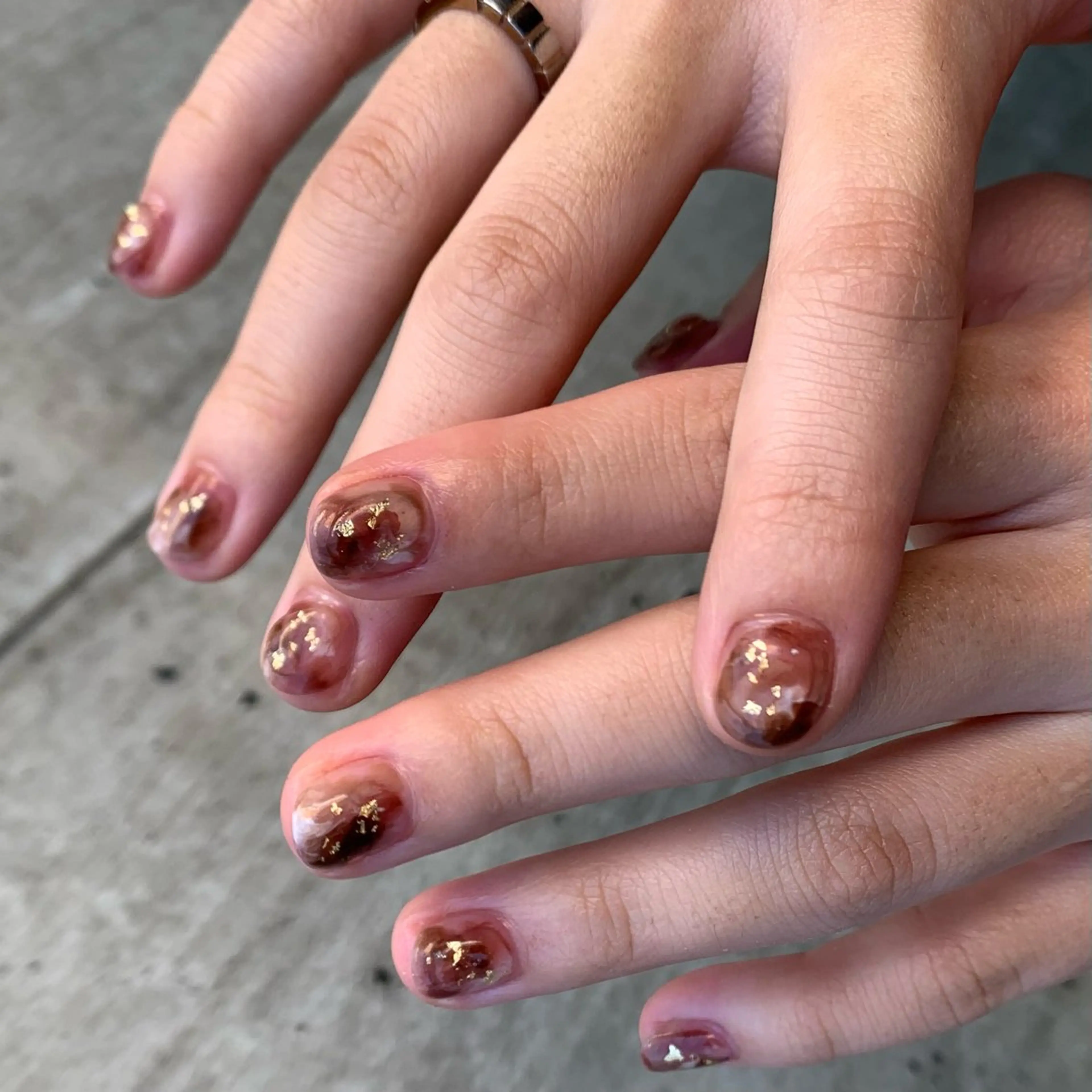 ネイル ニュアンスネイル YUKIMO🍎名駅 /ニュアンスのネイルデザイン