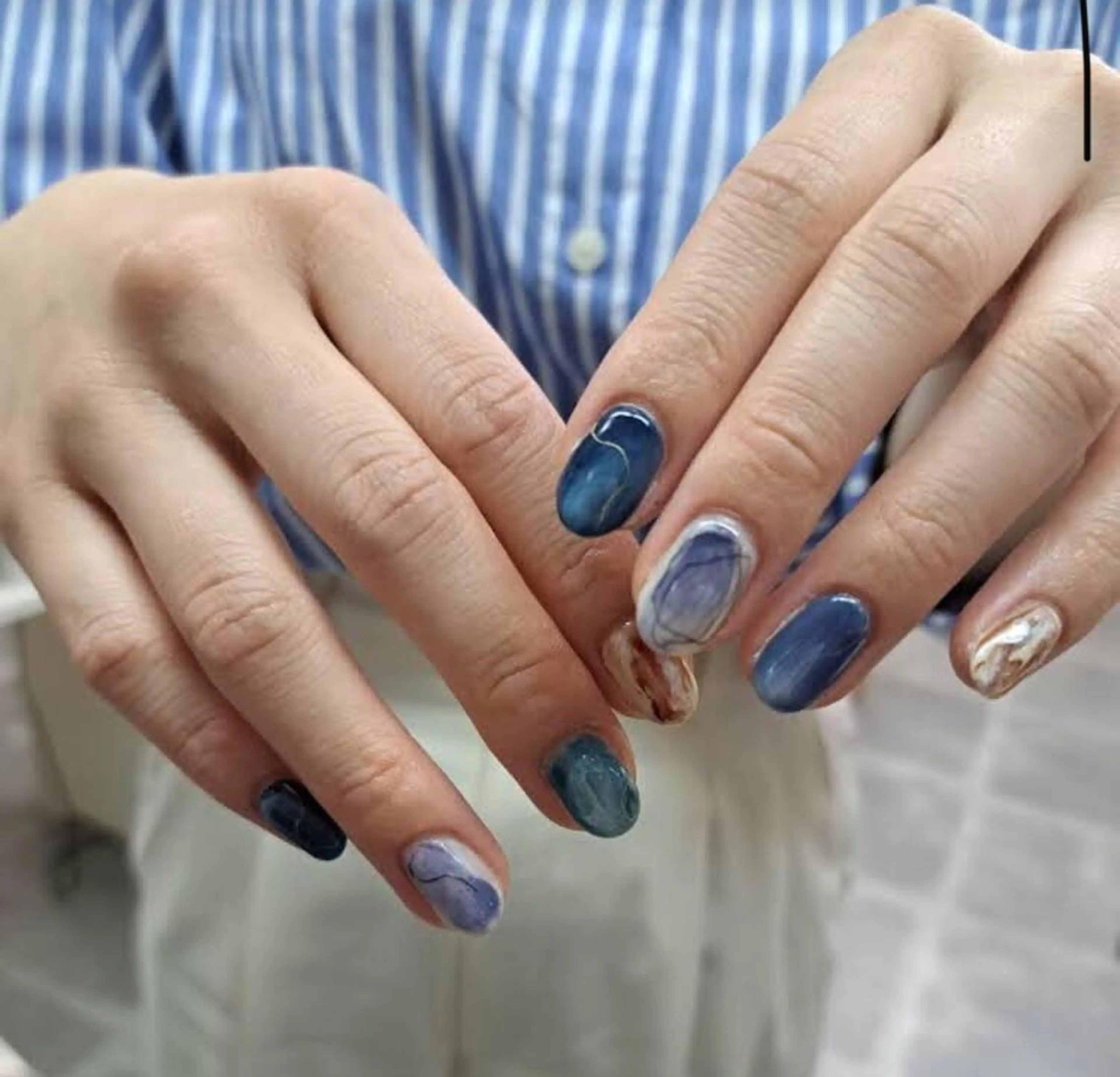 ネイル アートネイル ジェルネイル ニュアンスネイル スカルプネイル nailstudio eviz新宿店のネイルデザイン