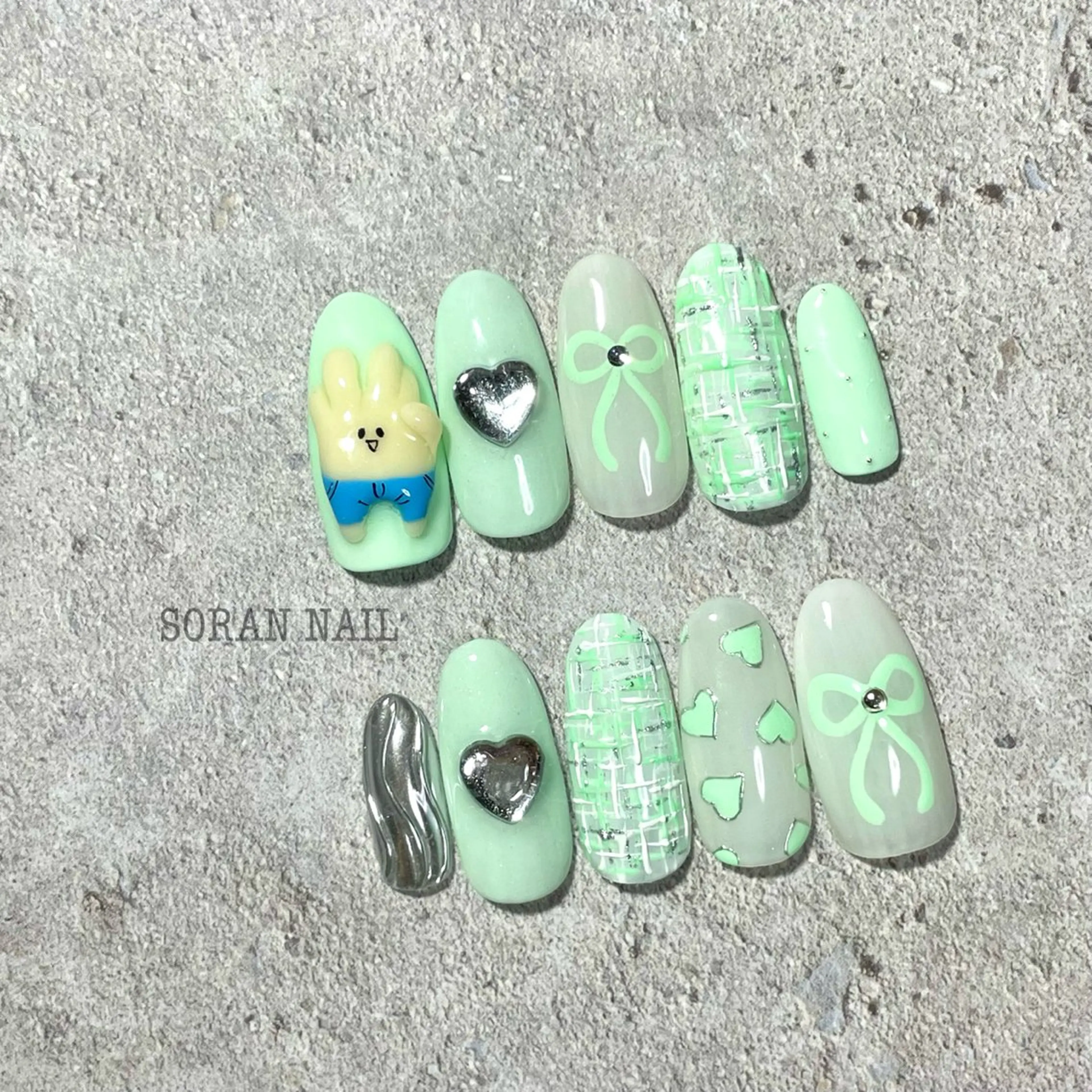 ハンドネイル soran nailのネイルデザイン