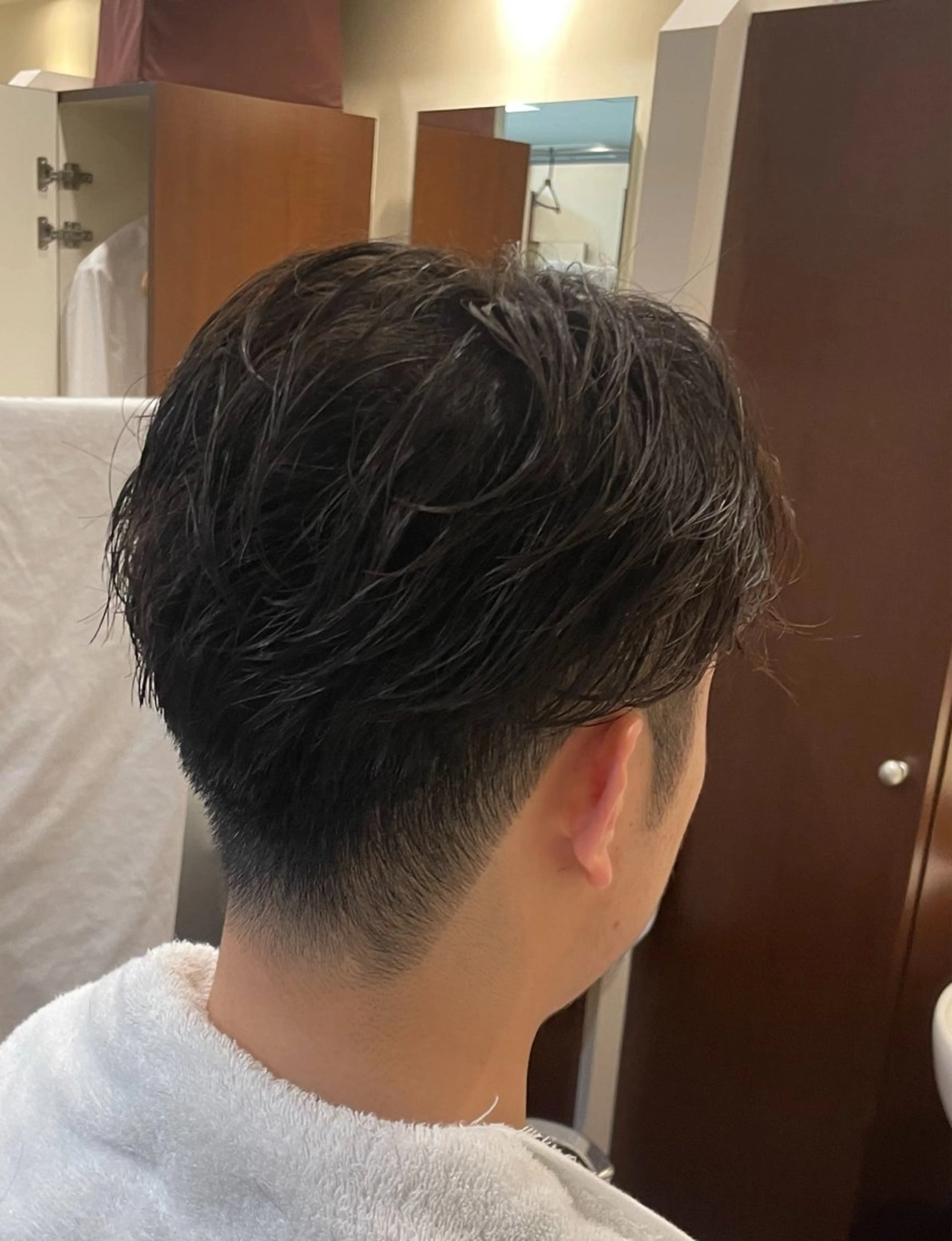 ショート パーマ メンズ 西野 銀座マツナガ有楽町店のヘアスタイル