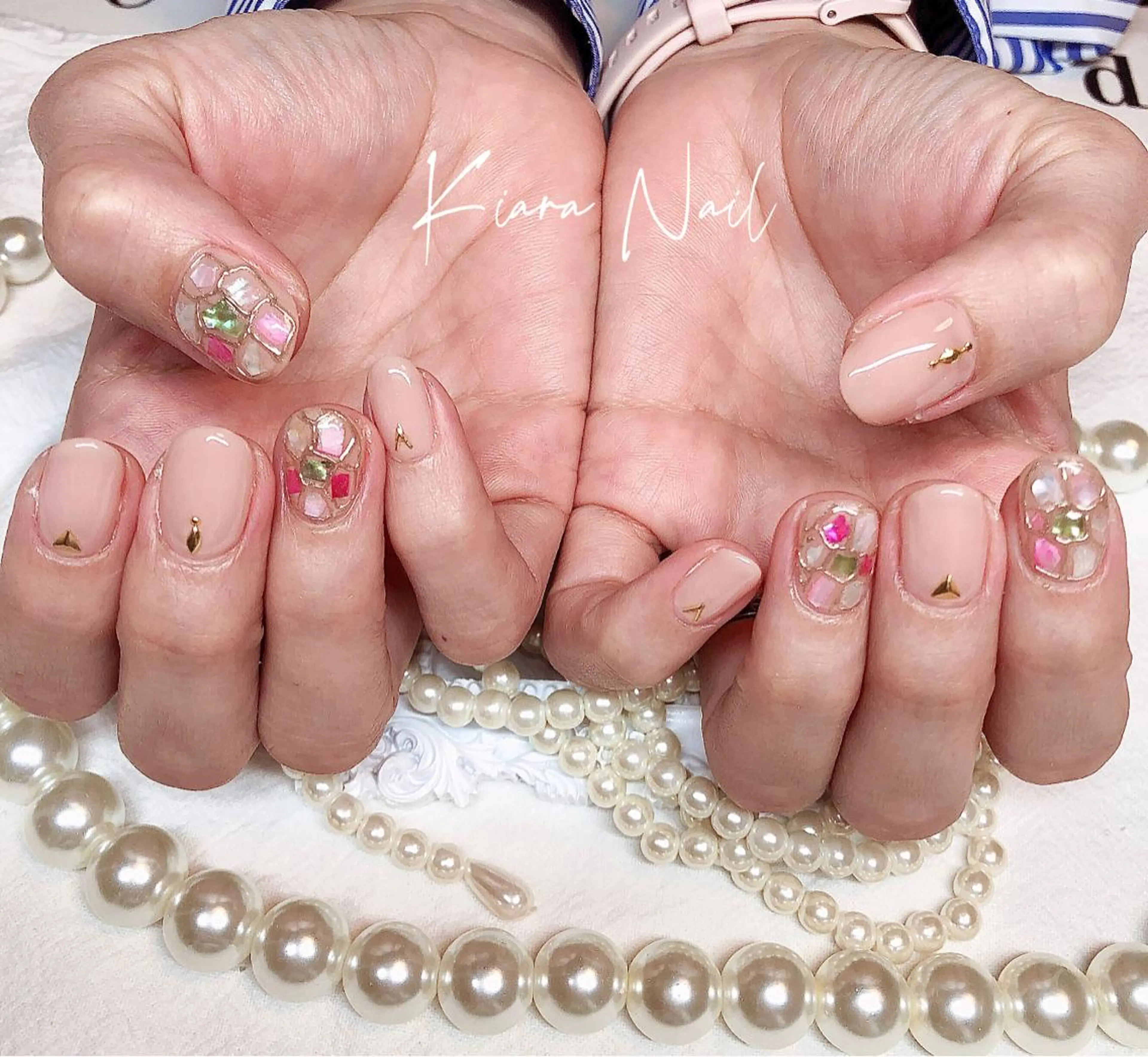 ネイル アートネイル 持ち込み 🍭Kiara Nail🍭のネイルデザイン