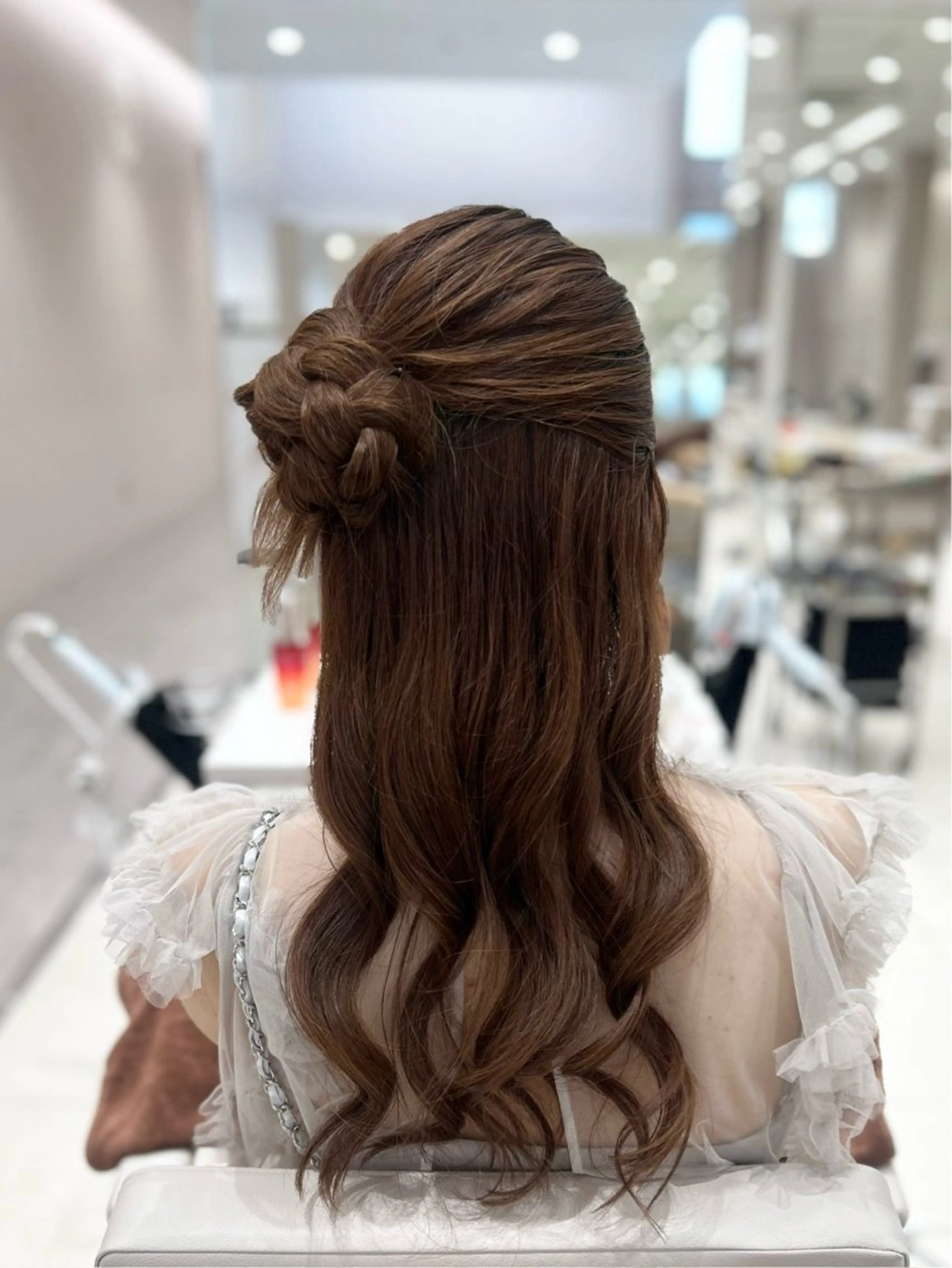 ロング カラー ヘアアレンジ ヘアセット 髙木美緒🌿 レイヤー/アレンジのヘアスタイル