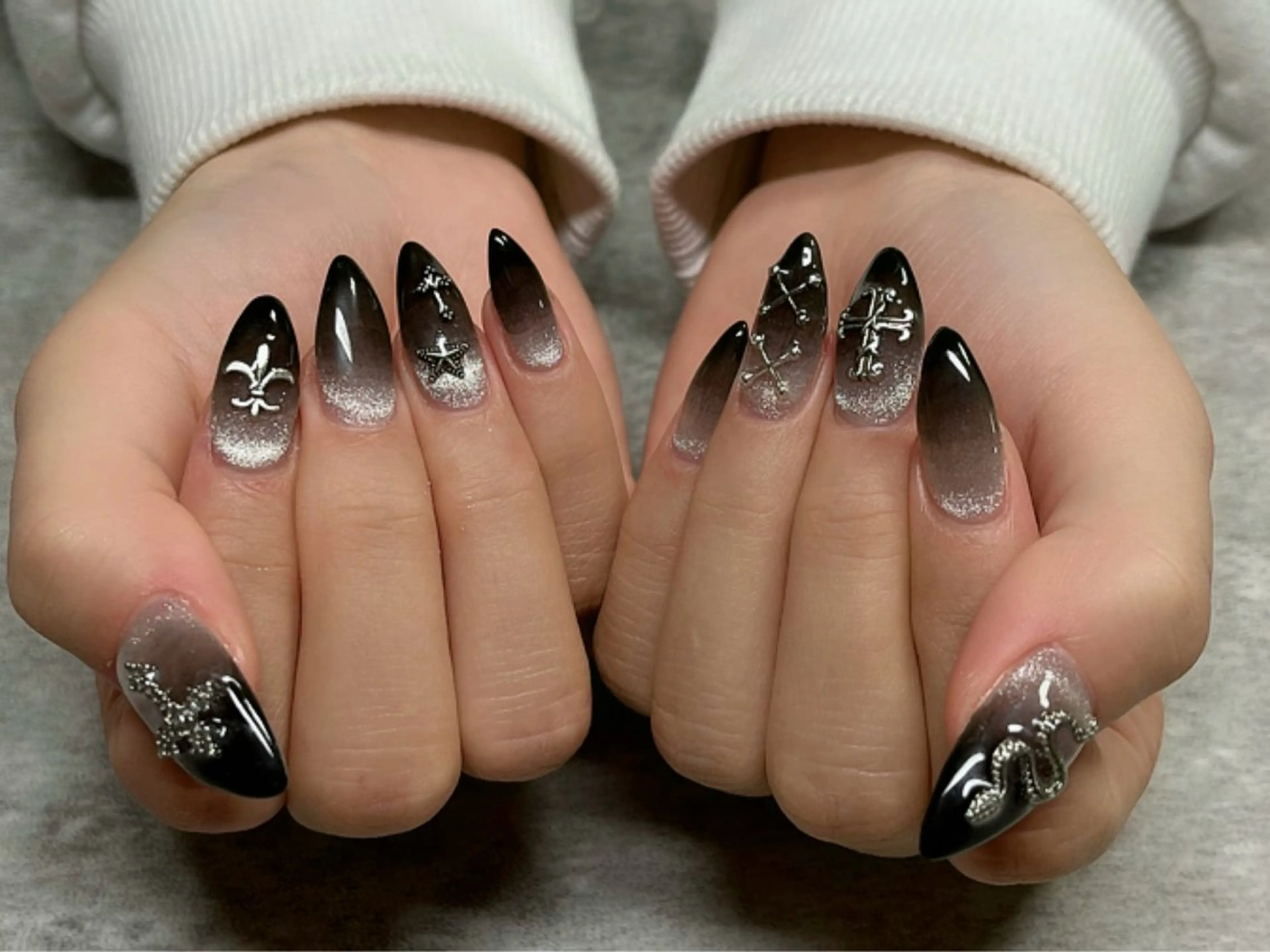 ネイル ハンドネイル 【Zina京都駅前】 きぬがわ らむのネイルデザイン