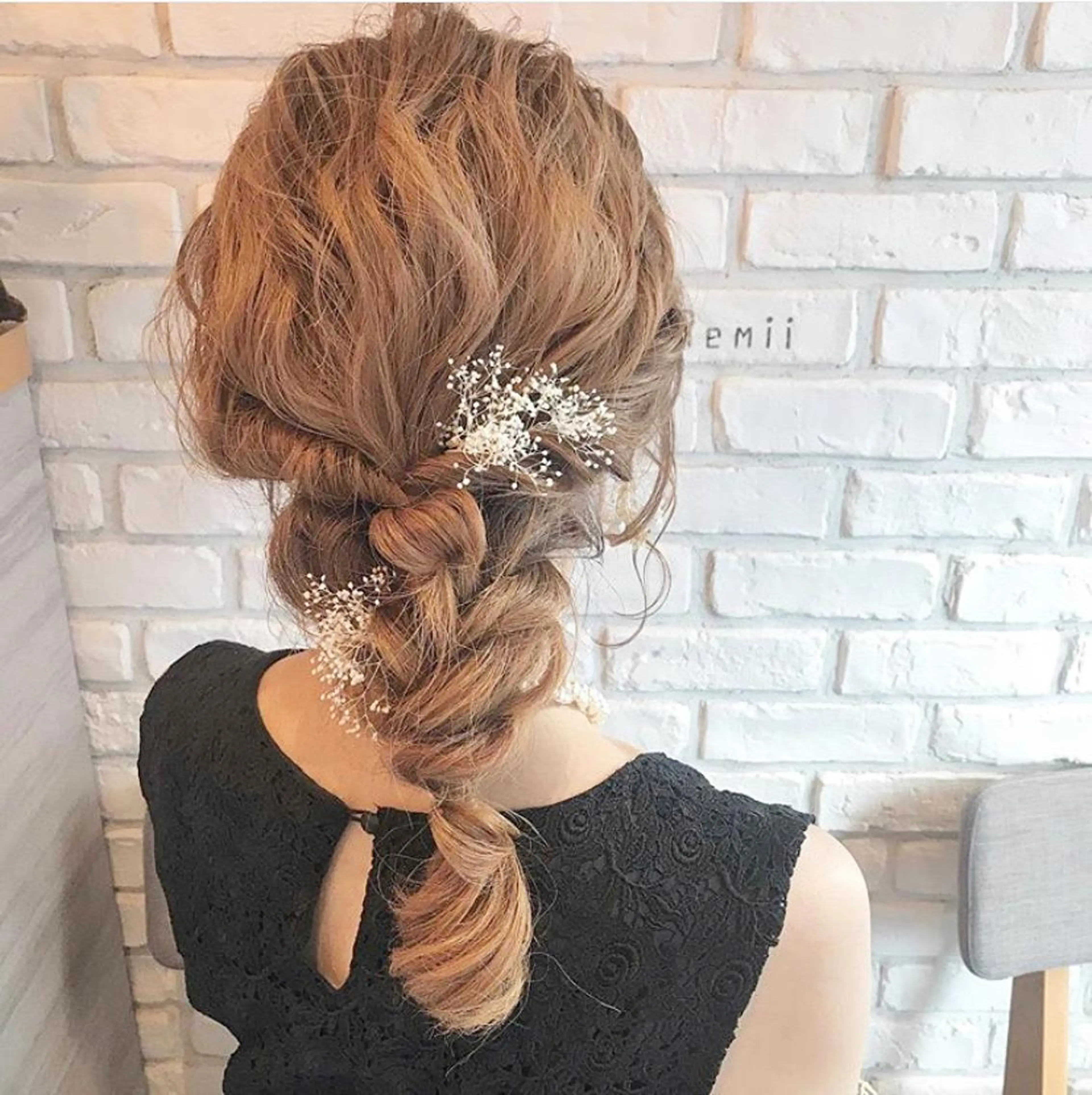 ヘアアレンジ 対馬 粘音のヘアスタイル