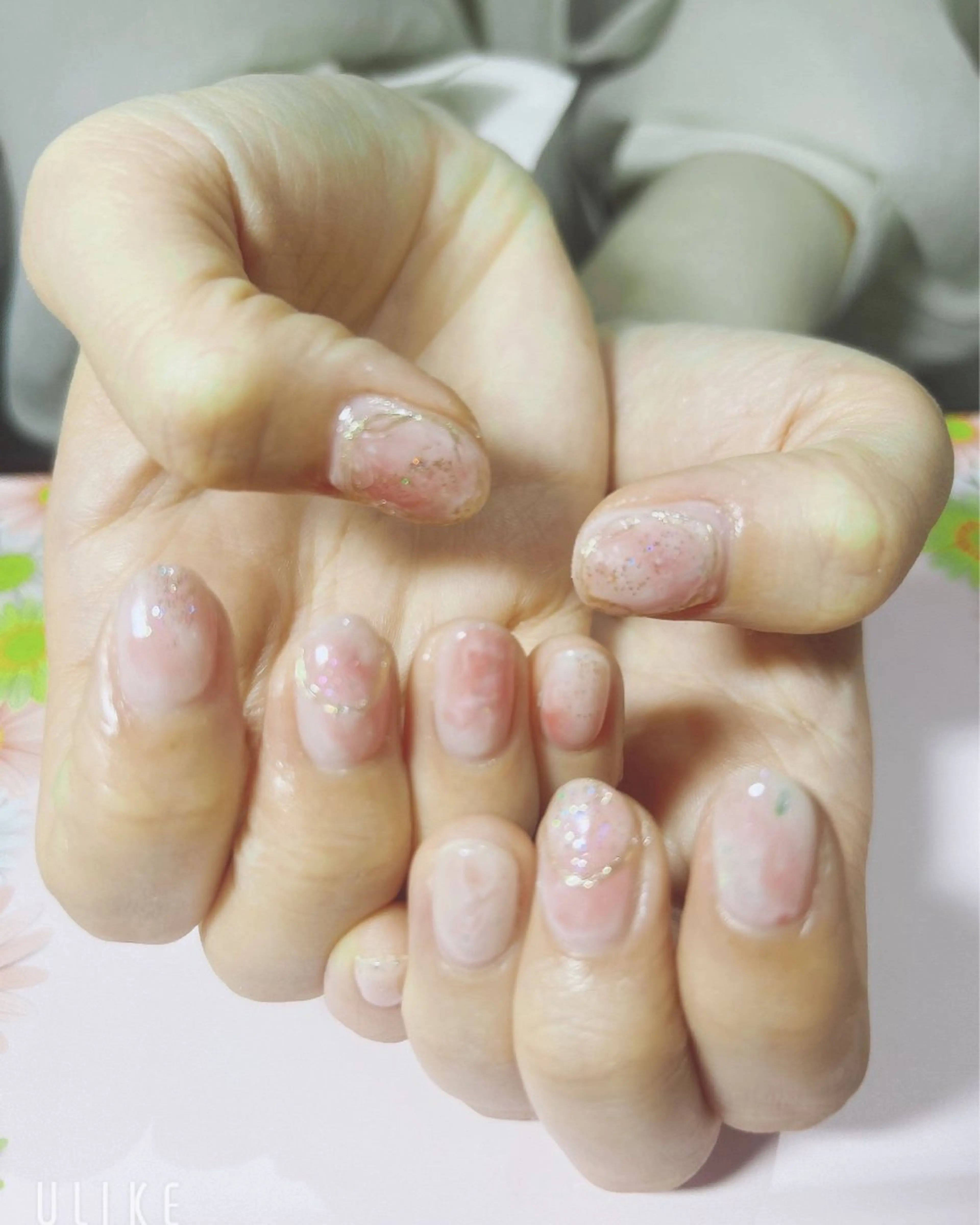 ネイル ニュアンスネイル ハンドネイル 吉野✨ ネイルデザイナー✨のネイルデザイン