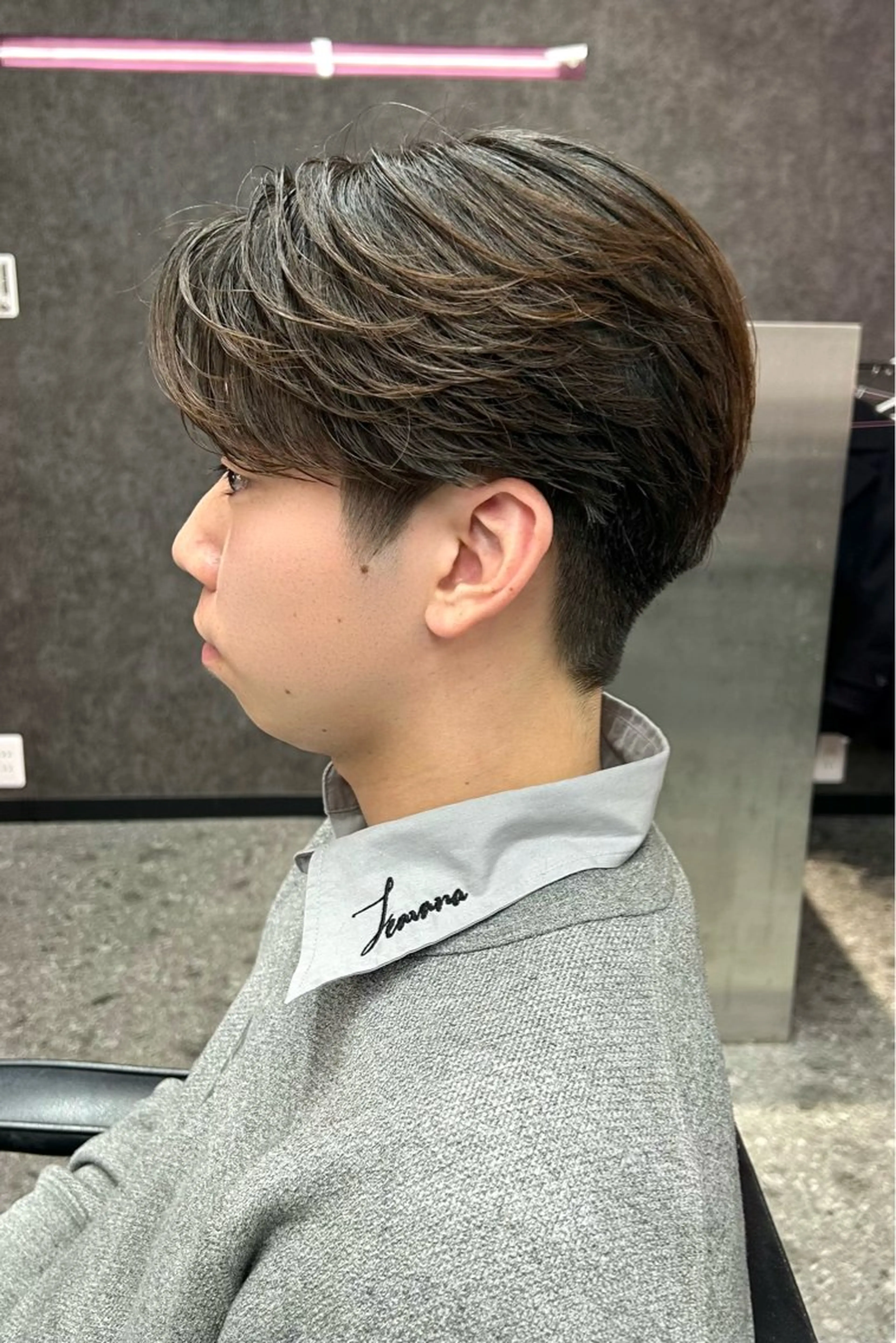 ショート カラー メンズ カット ヘアセット メンズスタイリスト 前田雄輝のヘアスタイル