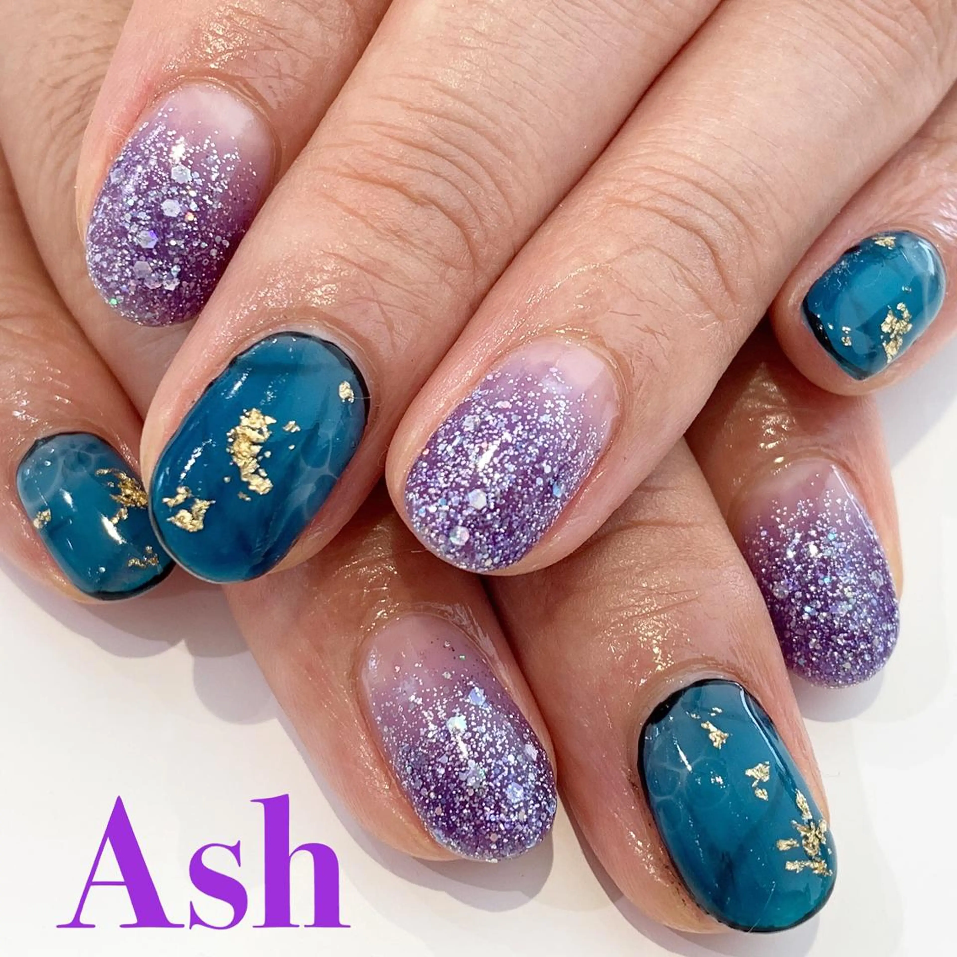 ネイル 🩵NORIKO 上品ネイルが得意🩵のネイルデザイン