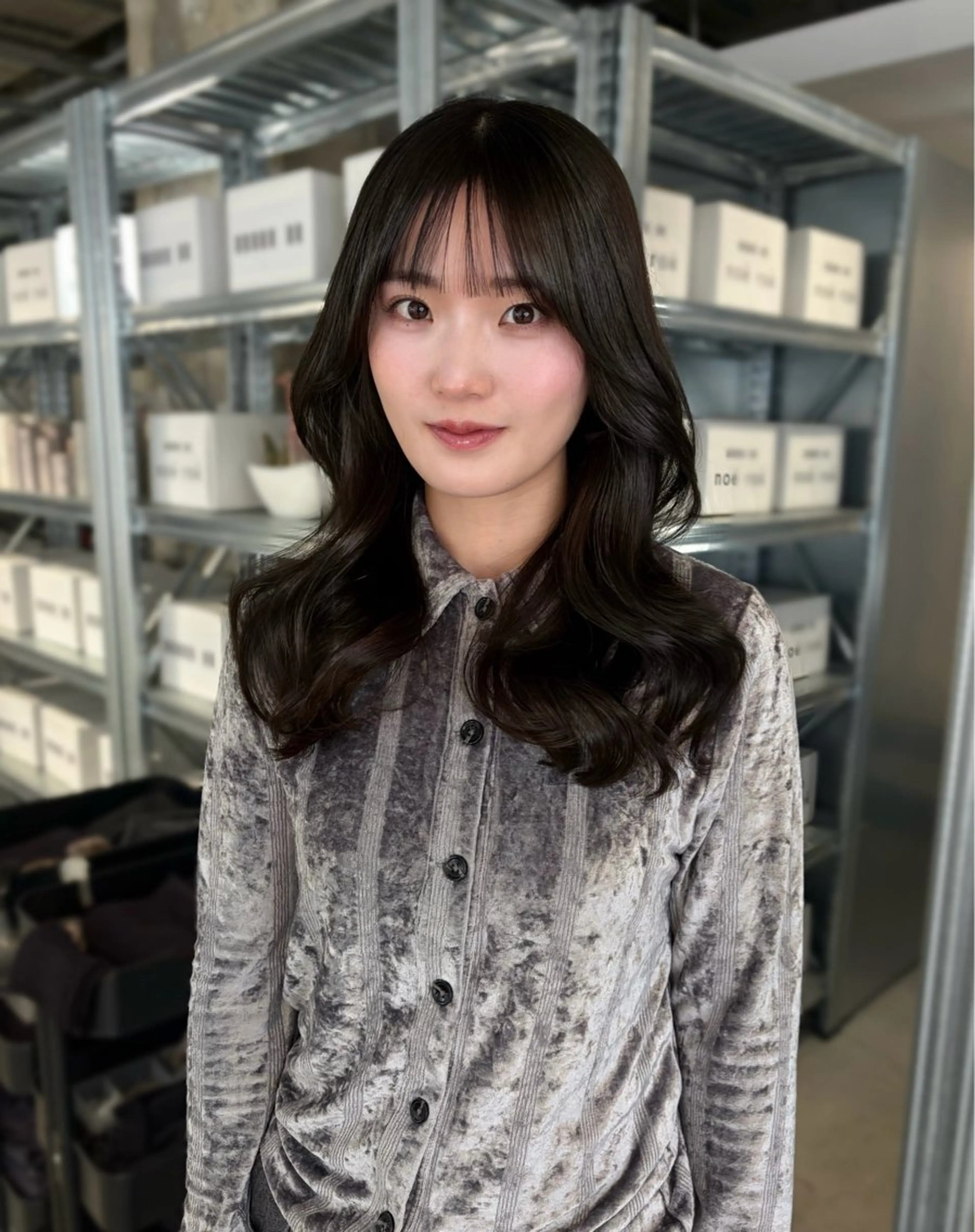 セミロング カット トリートメント ダブルカラー/レイヤ ーカット 🤍ゆきなのヘアスタイル