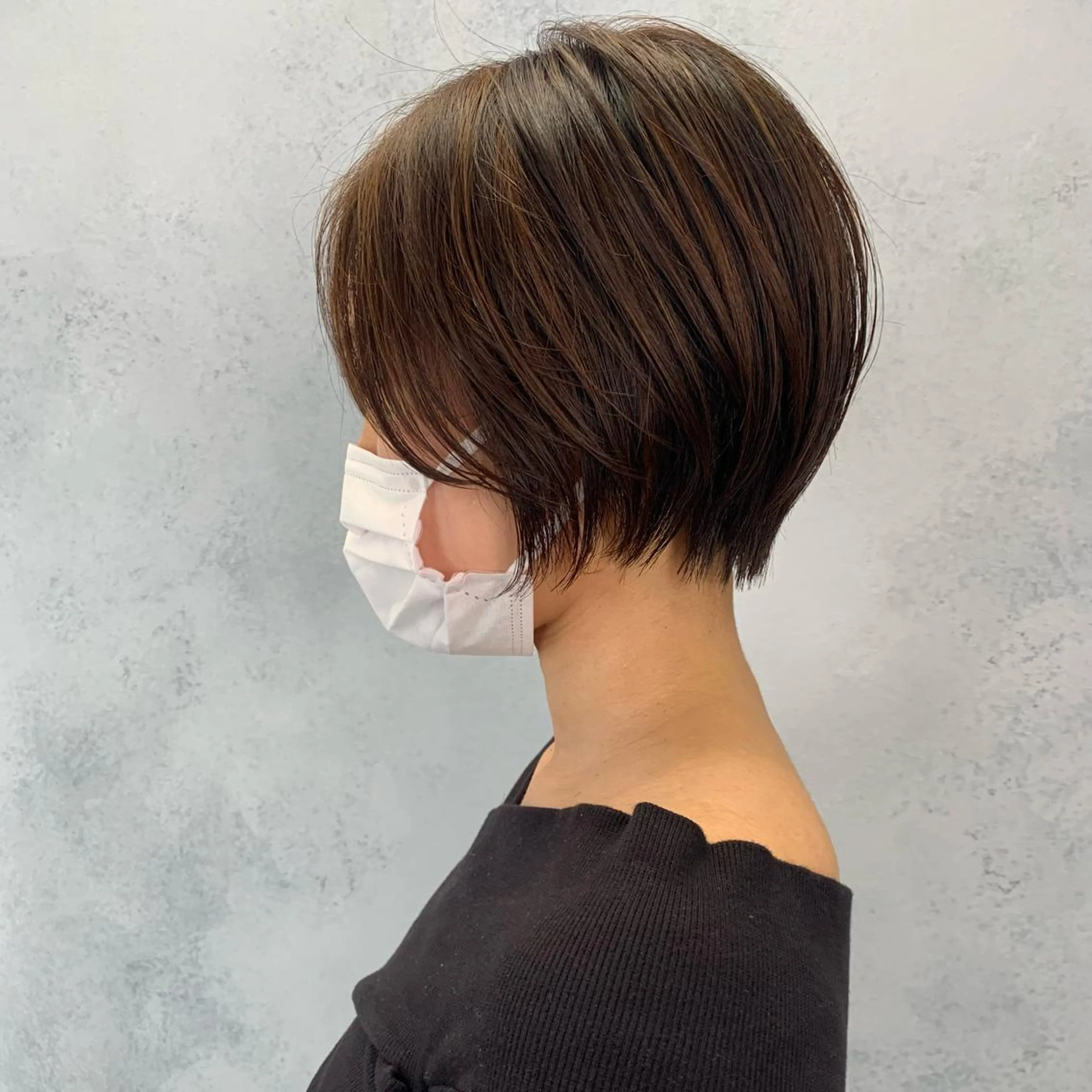 ショート カット トリートメント ITbyALBUM八王子所属・リョウ/ショート /ハイトーン/八王子のヘアスタイル