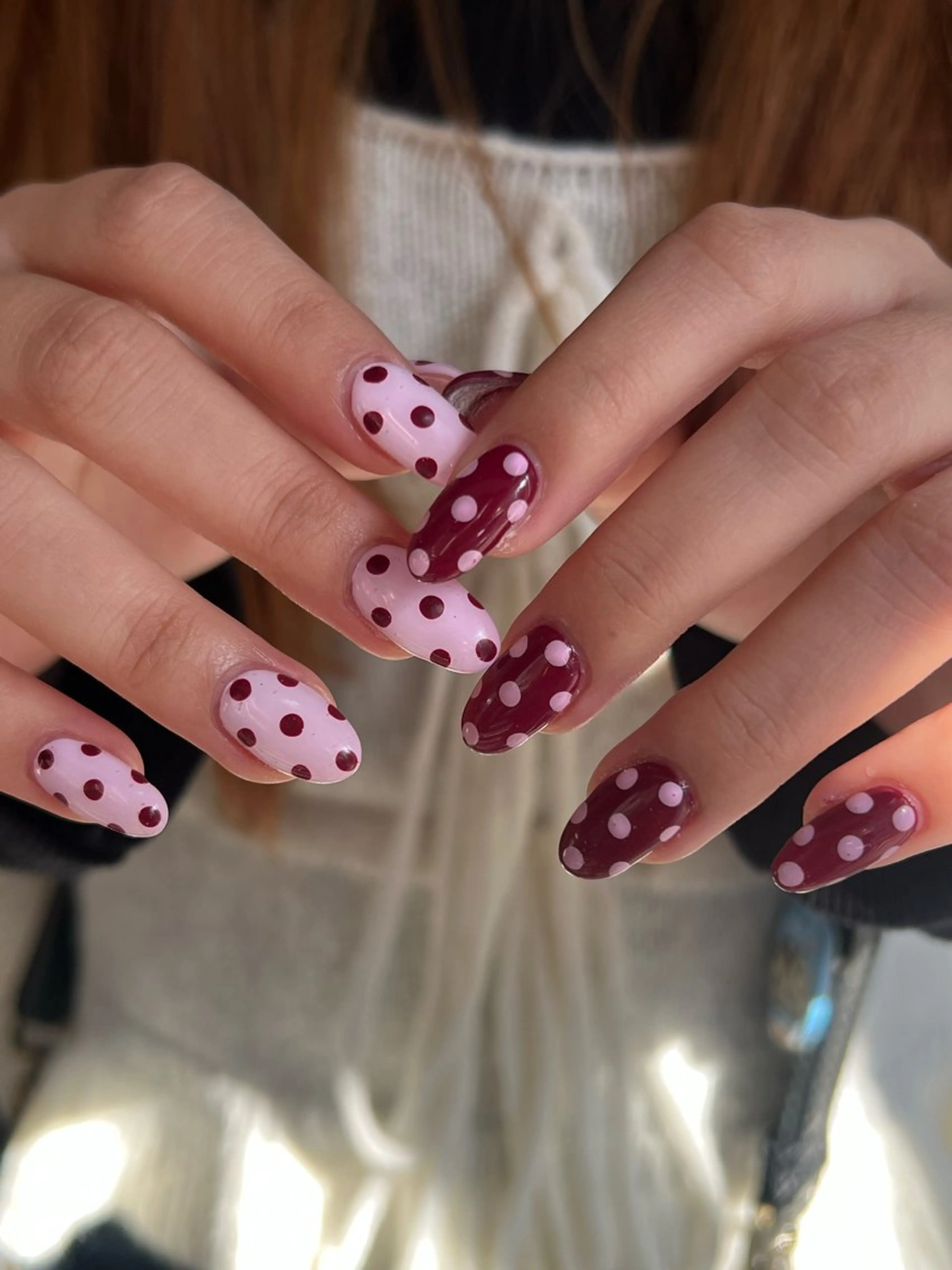 ネイル ハンドネイル Hata nail 🎀個性派ニュアンスのネイルデザイン