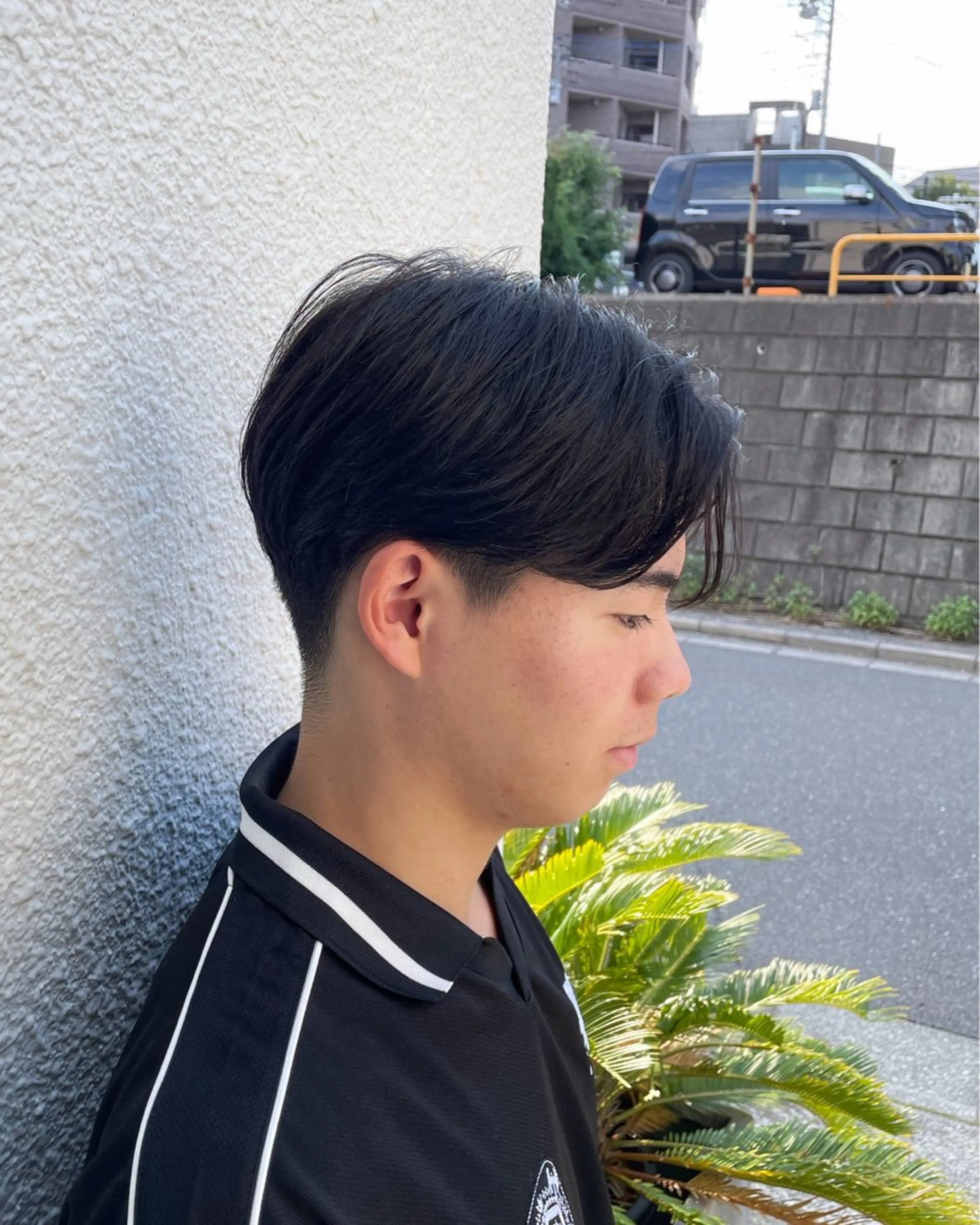 パーマ メンズ メンズパーマ カット パーマ ヘッドスパ 野間 祐哉のヘアスタイル