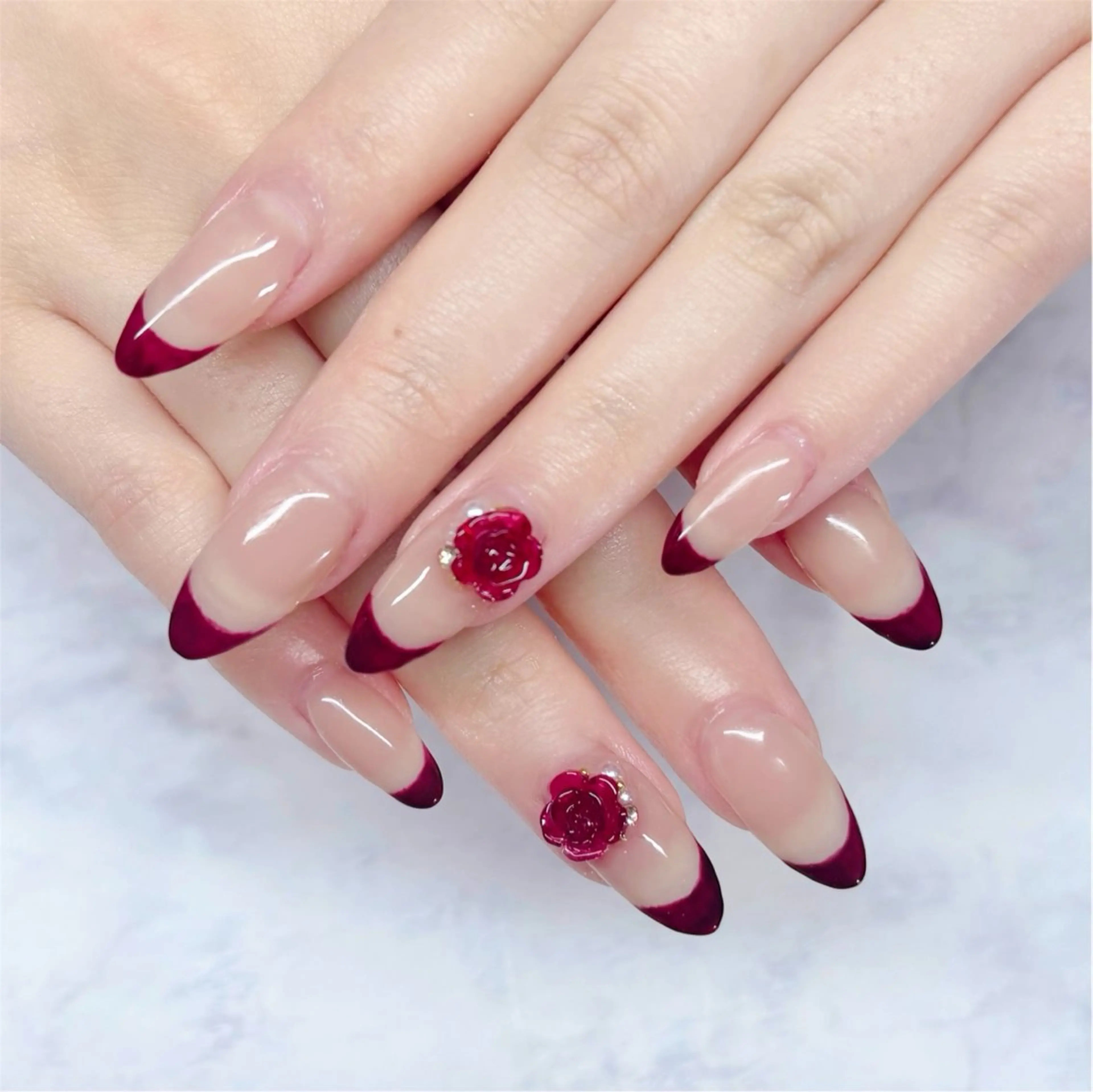 ネイル フレンチネイル MYu Beauty Salon  MAIのネイルデザイン