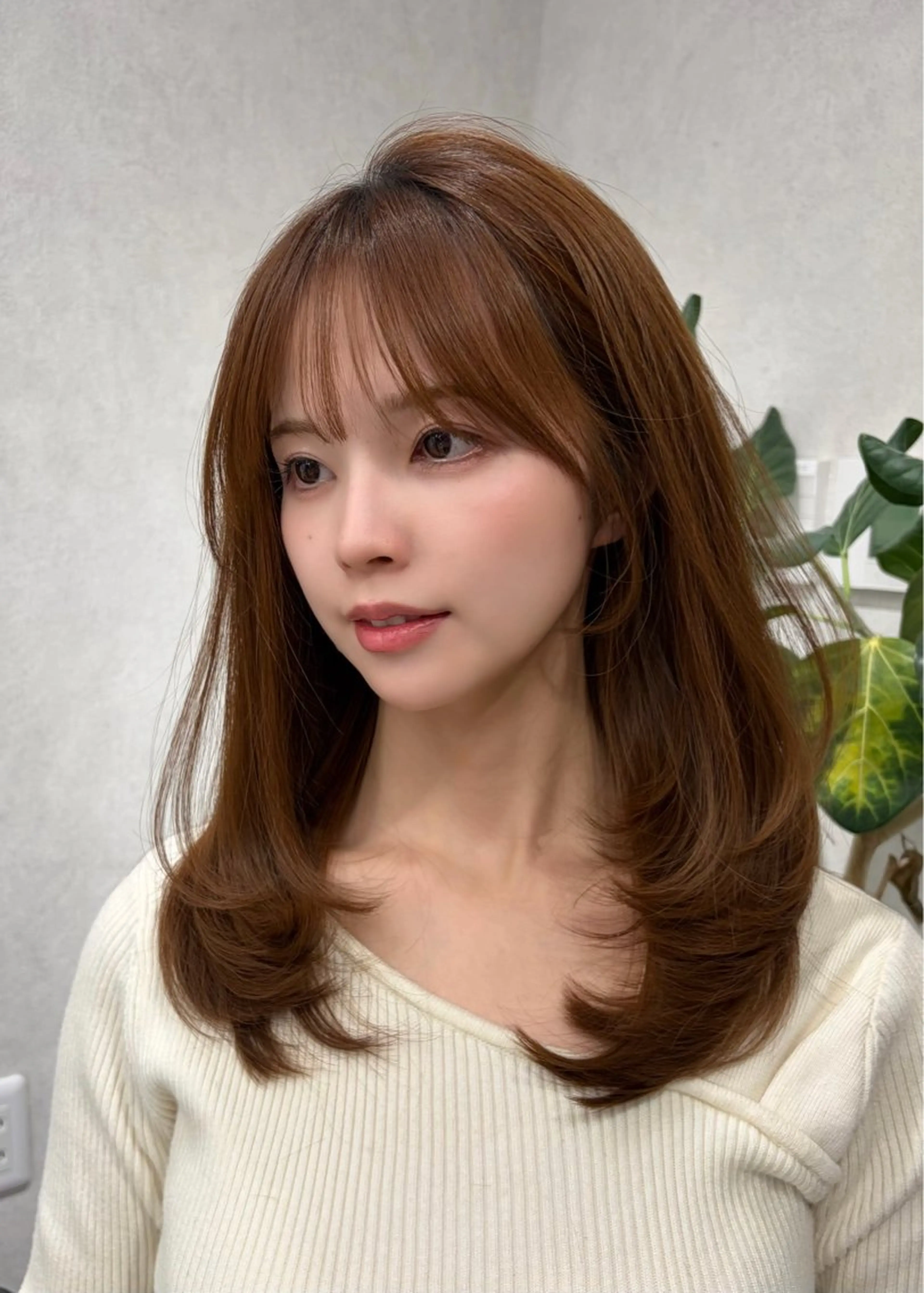 セミロング カット トリートメント 🩵似合わせカット/ カラー/あさか 🩵のヘアスタイル