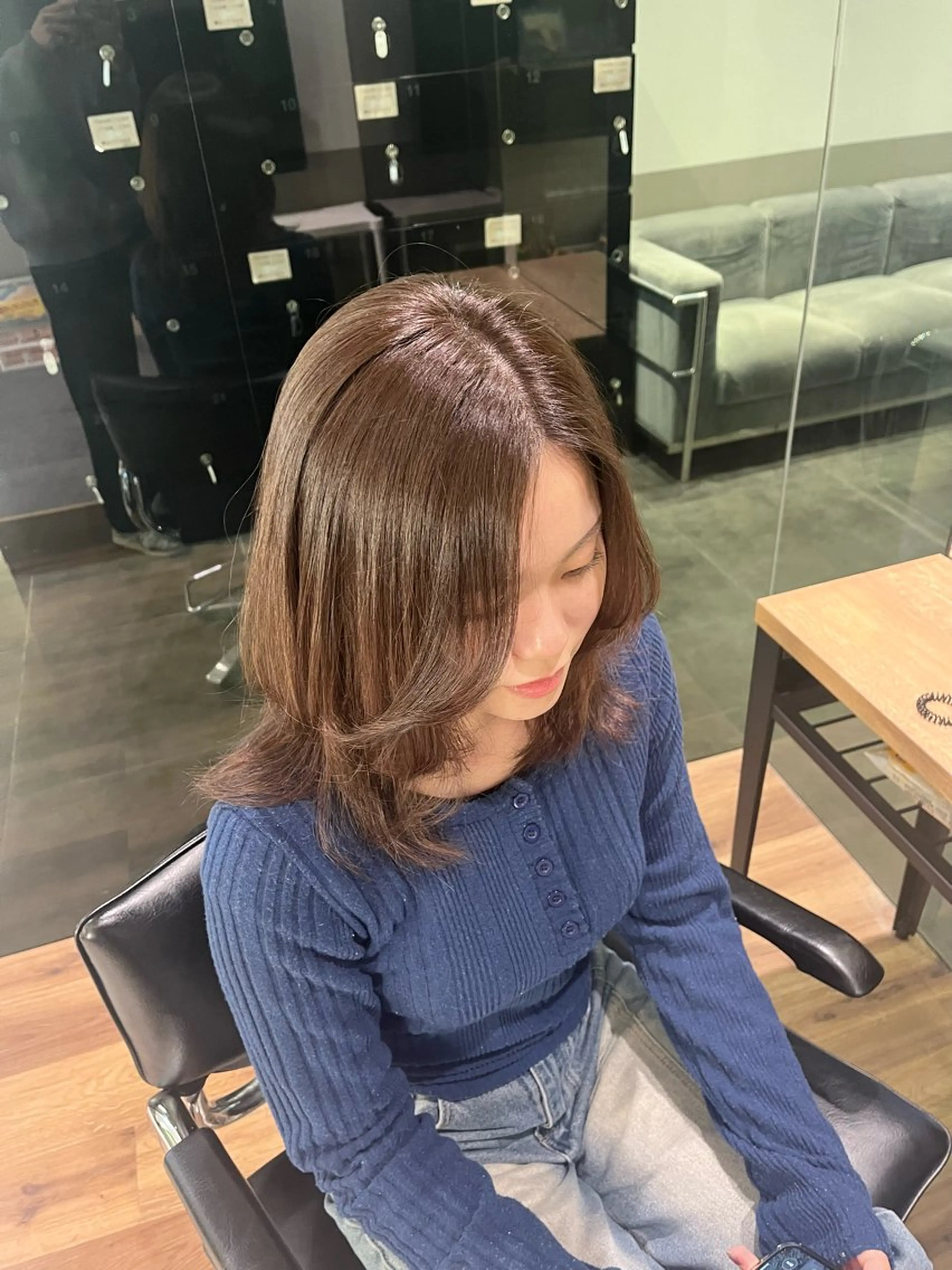 ミディアム カラー OAK戸塚所属・透明感カラー/ TSUBAKIのヘアスタイル