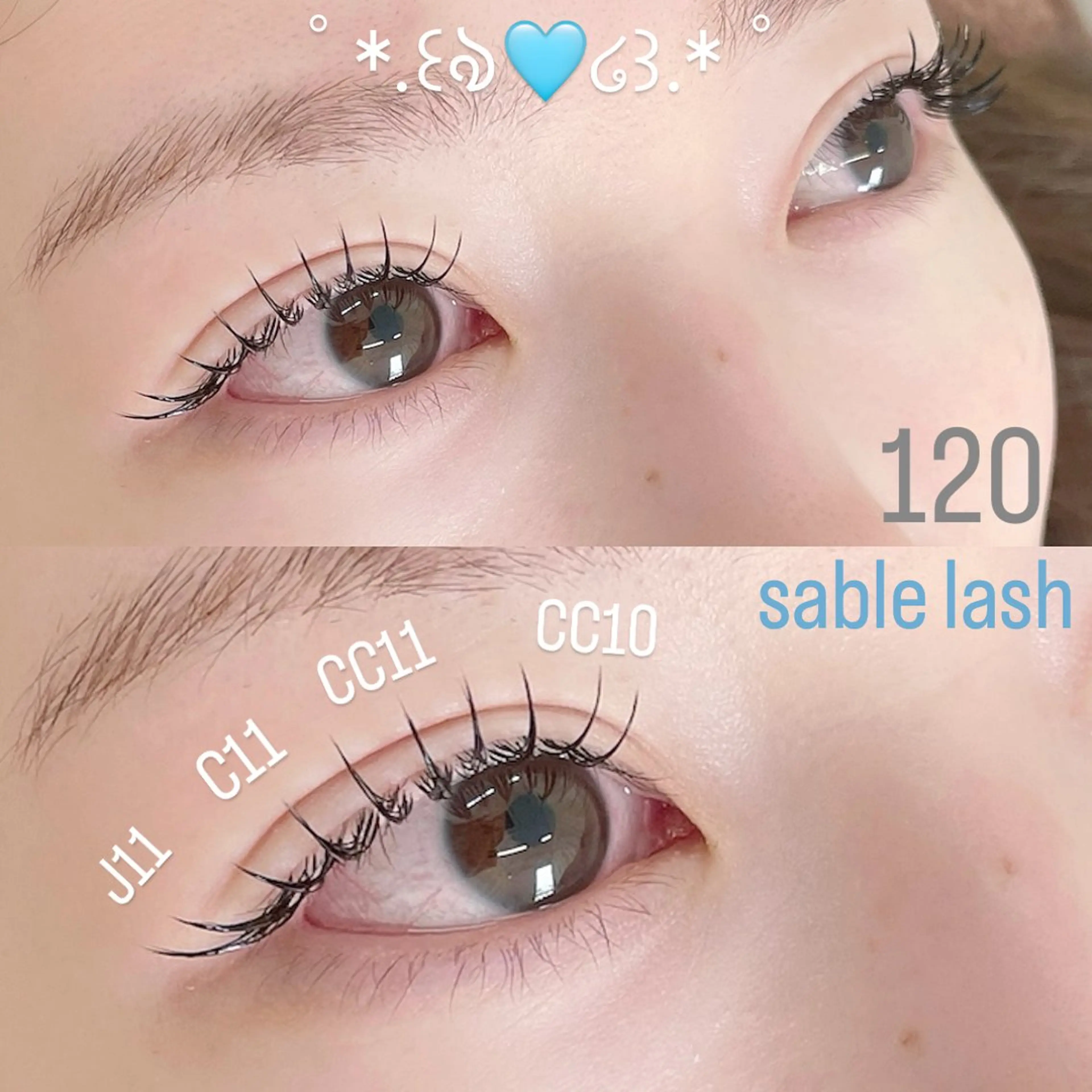 マツエク・マツパ セーブル Luana †❤︎MIZUKIのマツエク・マツパデザイン