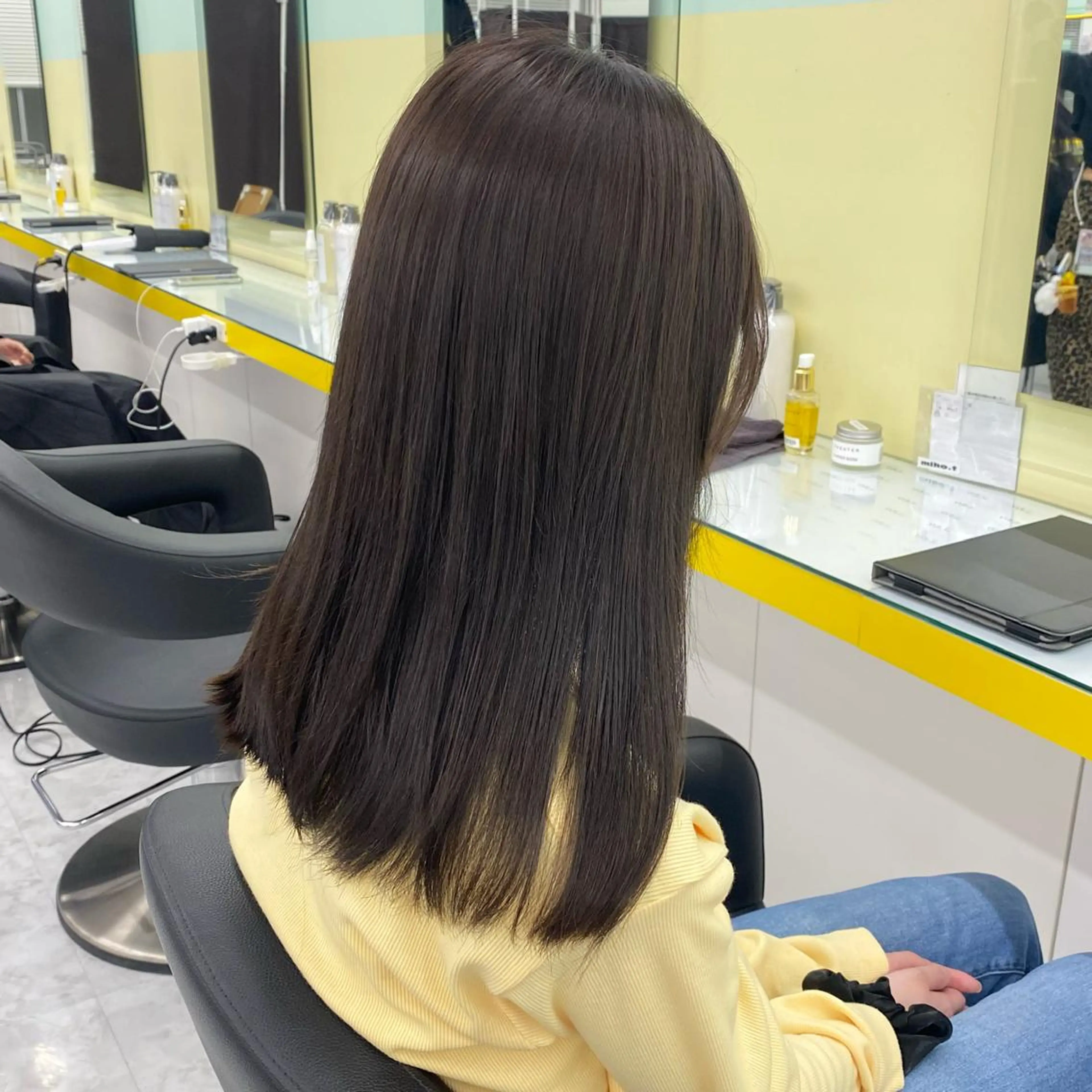 ロング カラー パーマ ヘアアレンジ メンズ キッズ ネイル マツエク・マツパ アイブロウ ベージュカラー オリーブベージュ Lumo所属・💖横浜ブリーチなし 💖MIHOのヘアスタイル