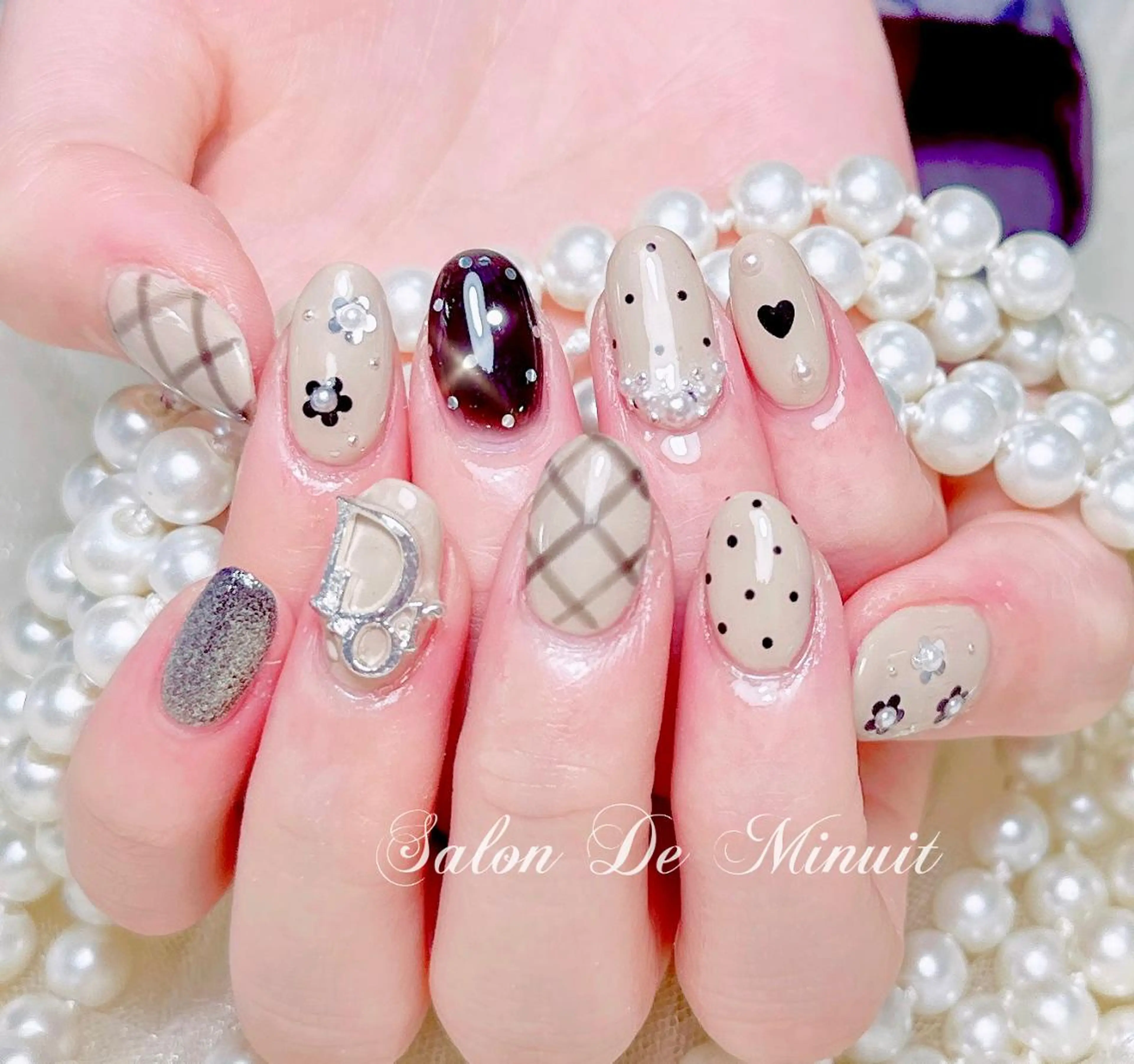 ネイル ハンドネイル ハンドケア Momo 🤍のネイルデザイン