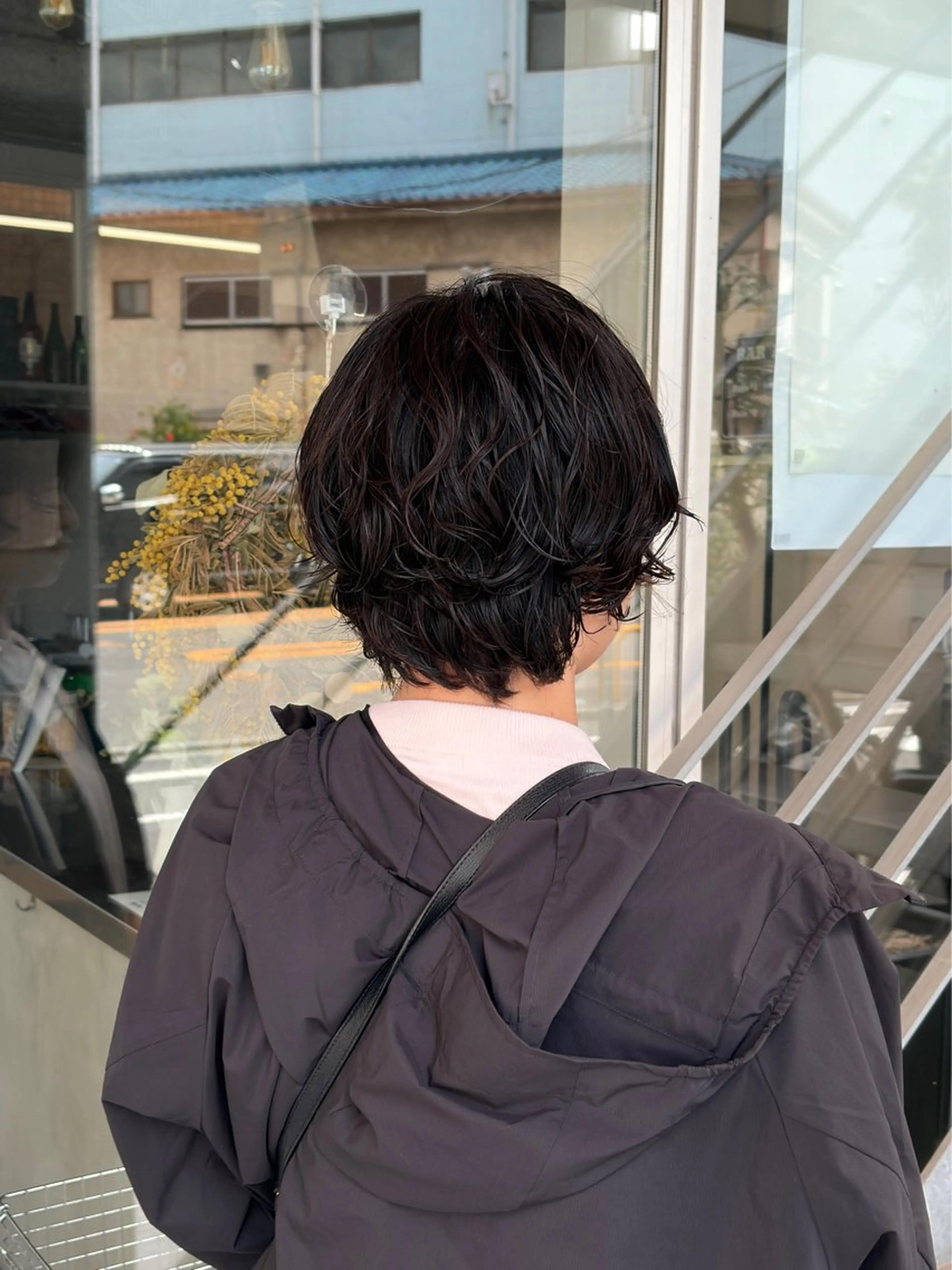 ショート ショートヘア カット パーマ トリートメント 西村 清花のヘアスタイル