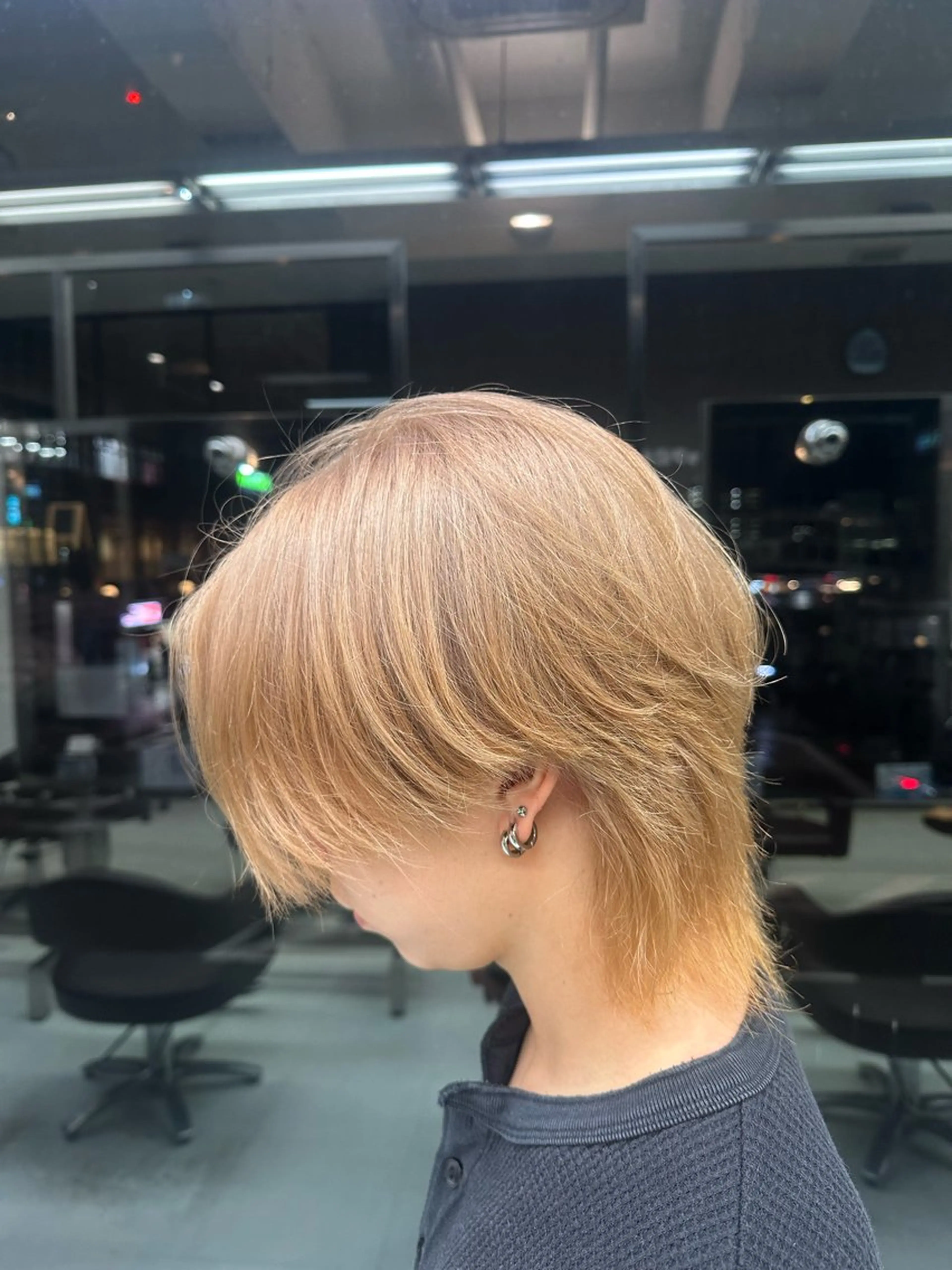 ショート カラー ヘアカラー トリートメント WiLL 紗希/ 艶カラーのヘアスタイル