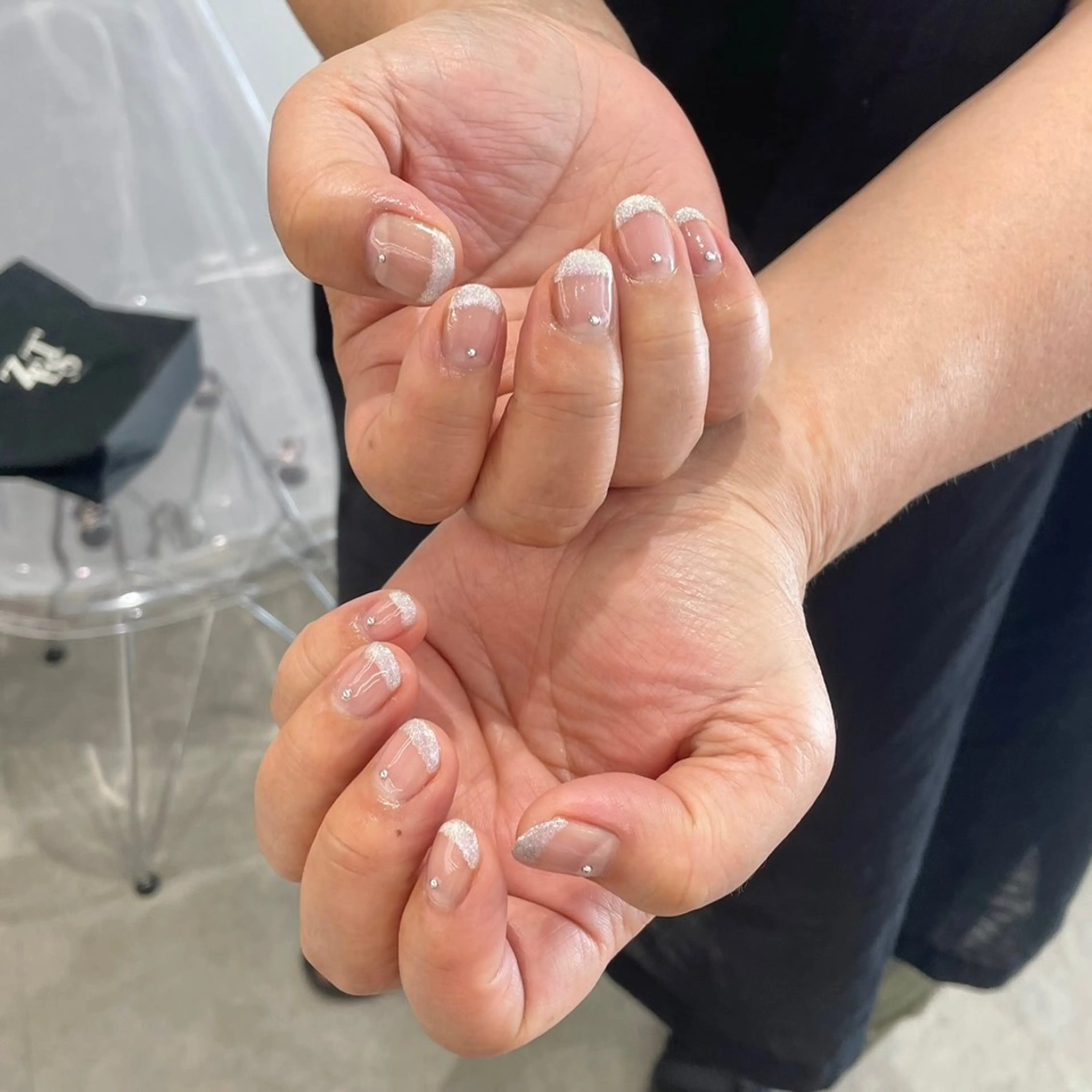 セミロング カラー パーマ ヘアアレンジ メンズ キッズ ネイル マツエク・マツパ アイブロウ マグネットネイル mona/ ストレートスタイル✨のヘアスタイル