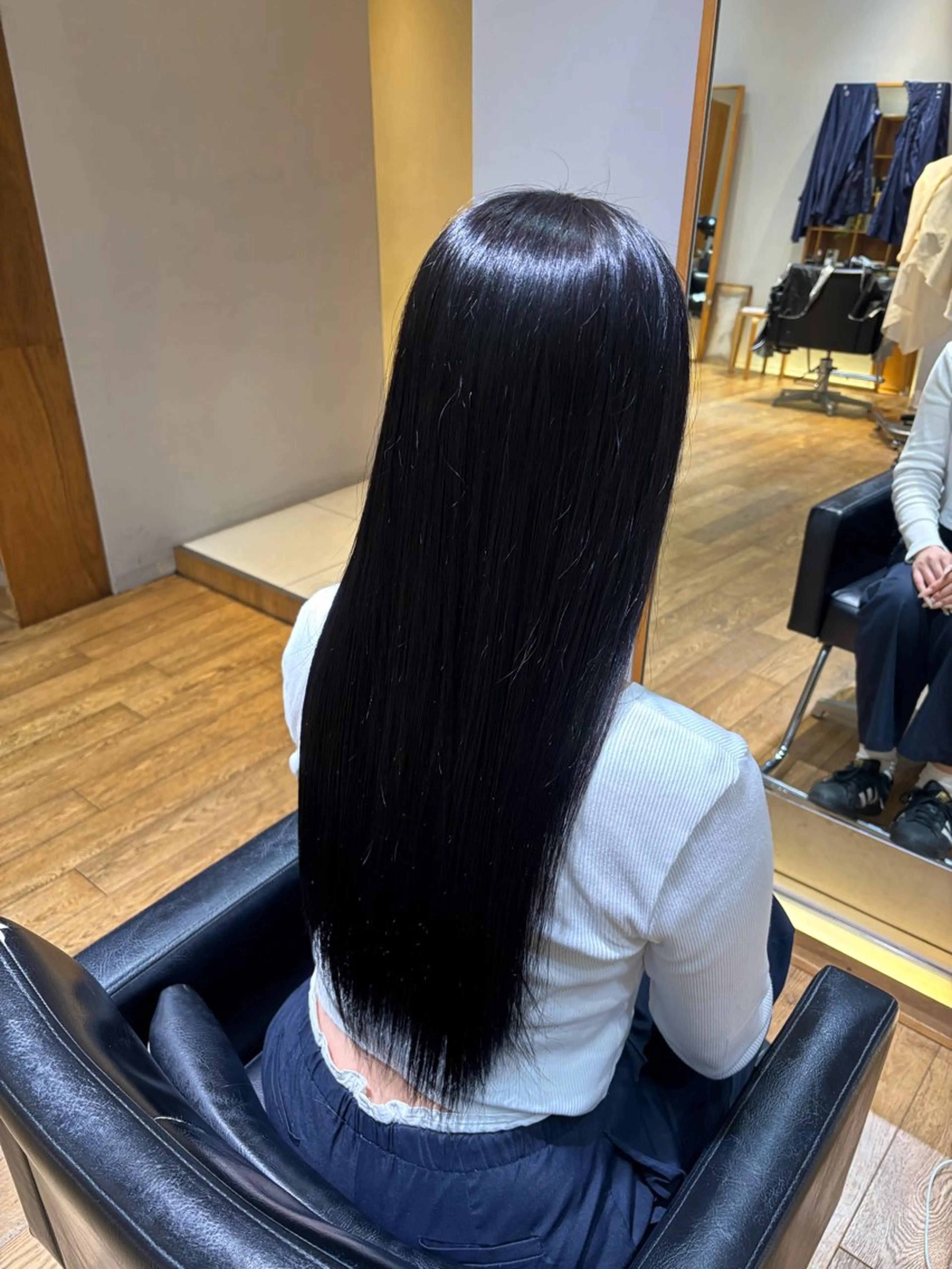カラー 透明感カラー🩵 かのは🐰🪽のヘアスタイル