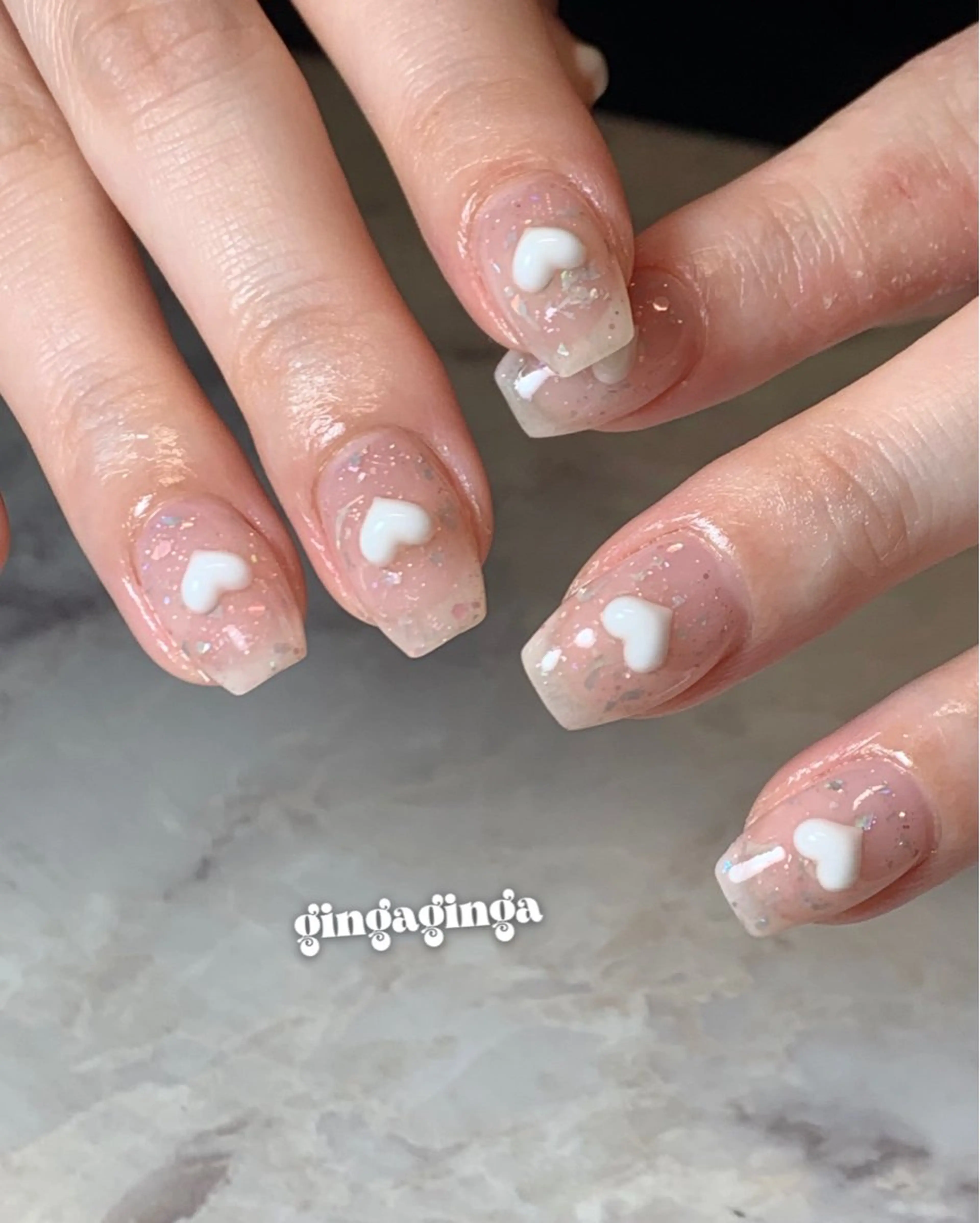 ネイル gingaginga所属・shinjuku💐 Ayaのネイルデザイン