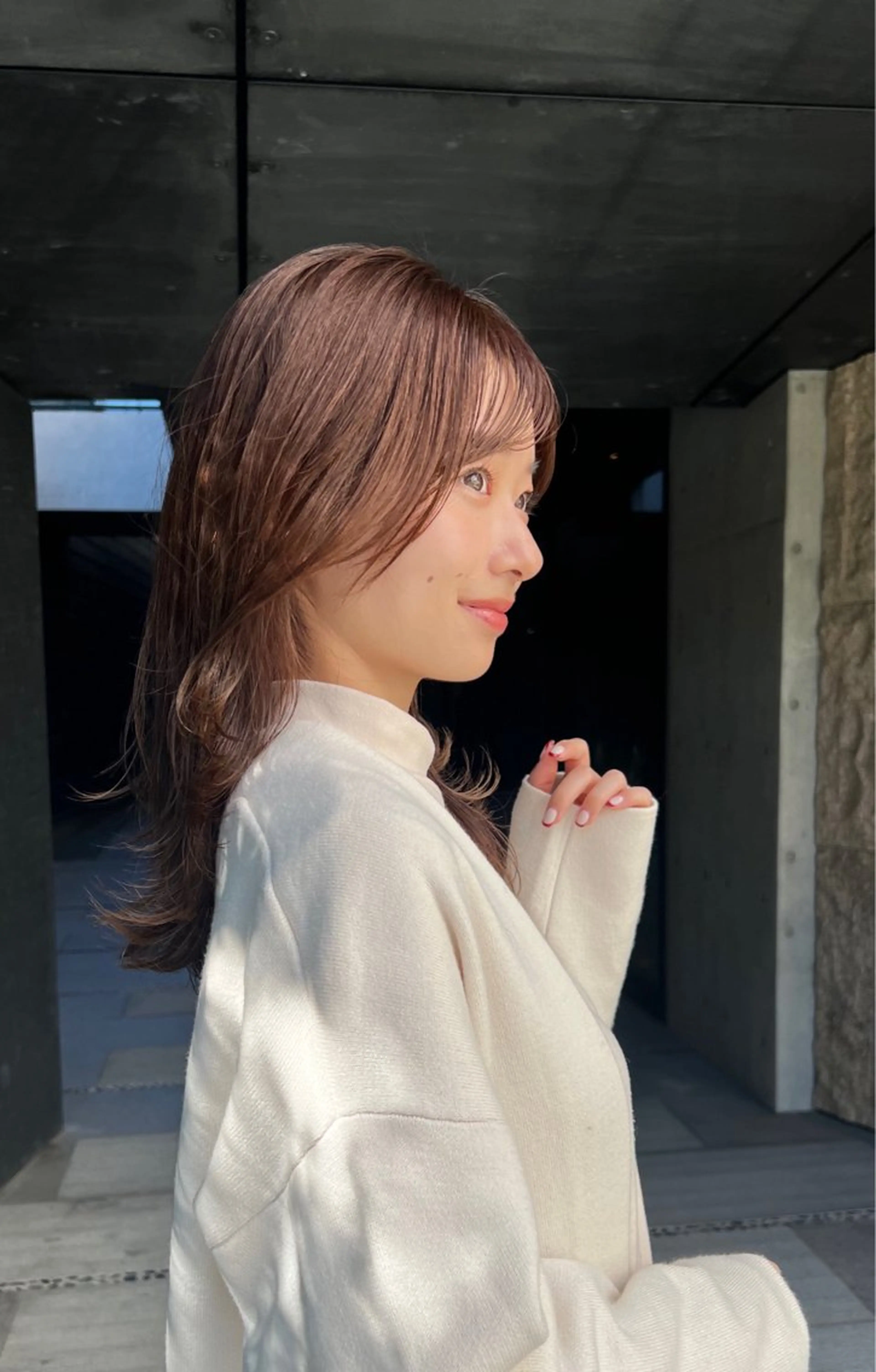 ミディアム ヘッドスパ/縮毛矯正 /横山陸人のヘアスタイル