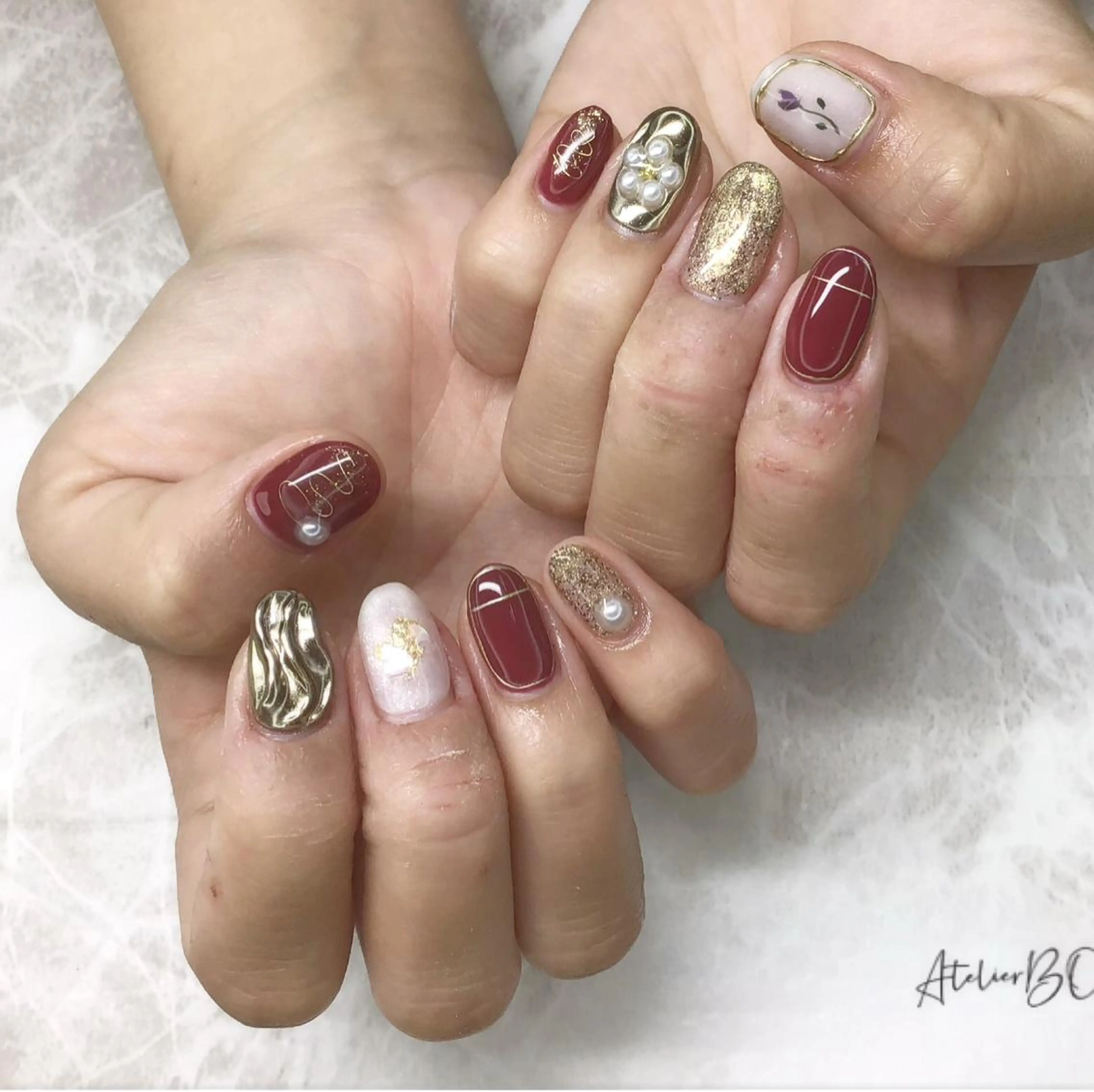 ネイル nail salon アトリエBONOのネイルデザイン