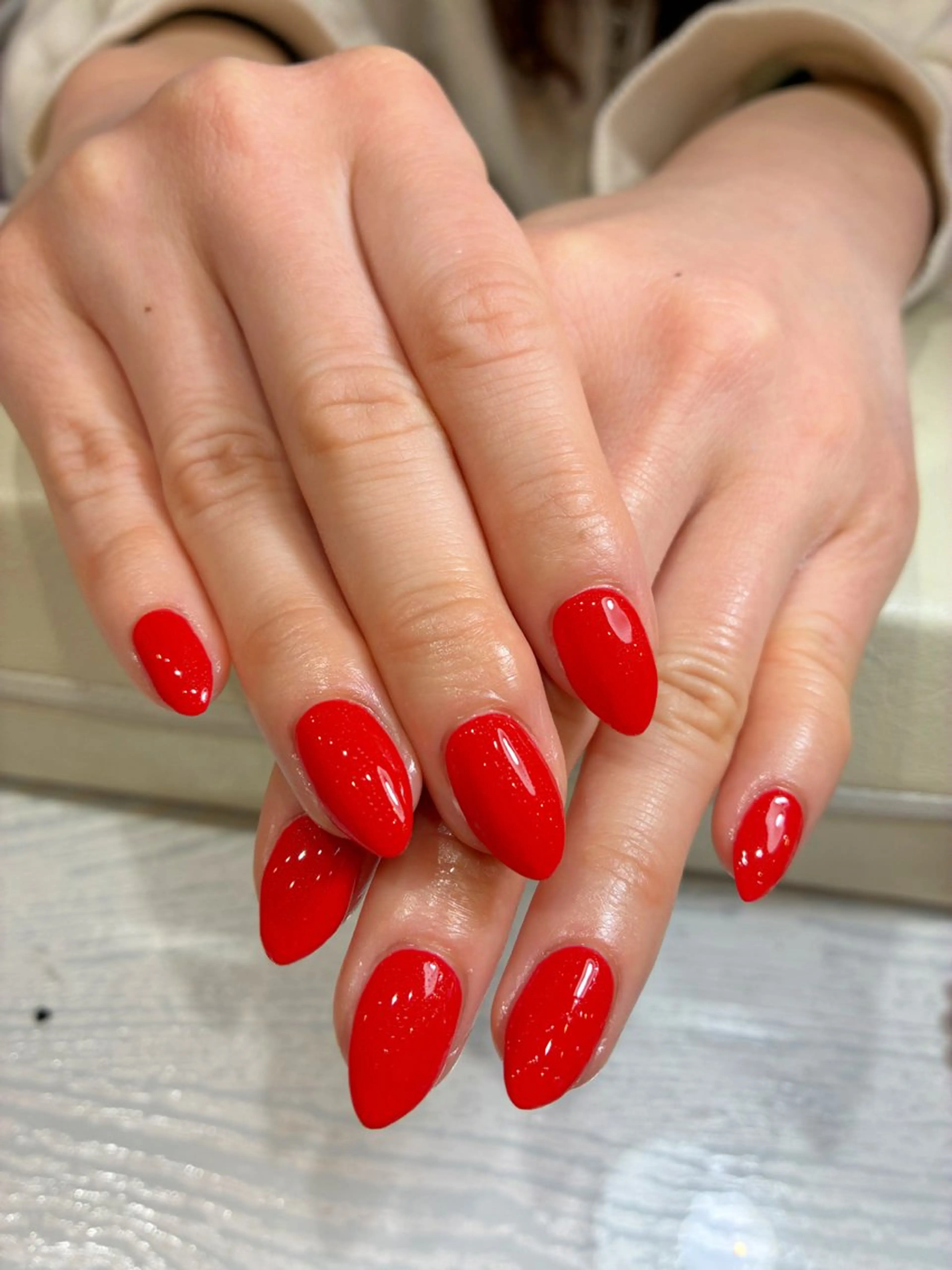 ネイル ワンカラーネイル Nest 岩崎のネイルデザイン