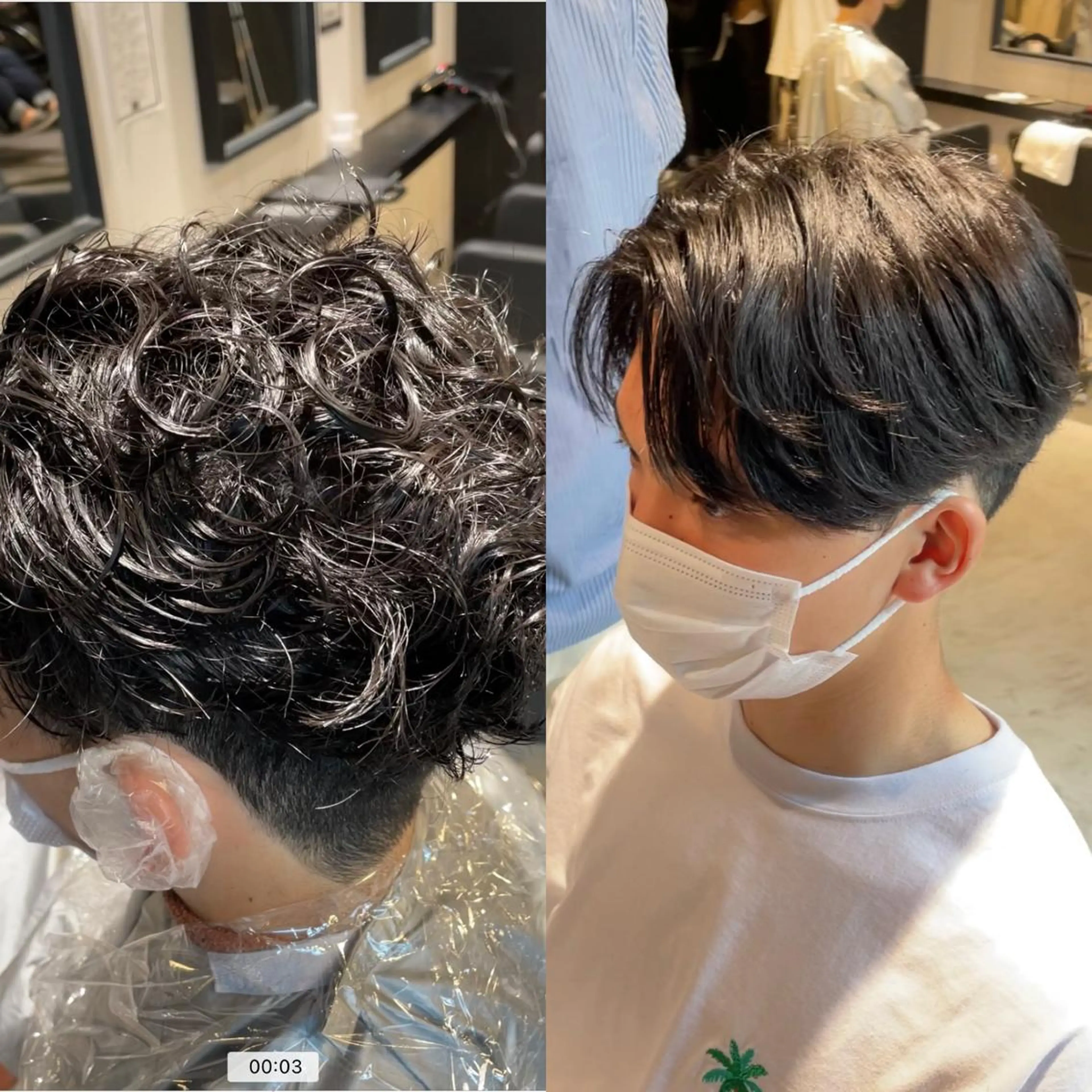 メンズ メンズカット　文山 翔世のヘアスタイル