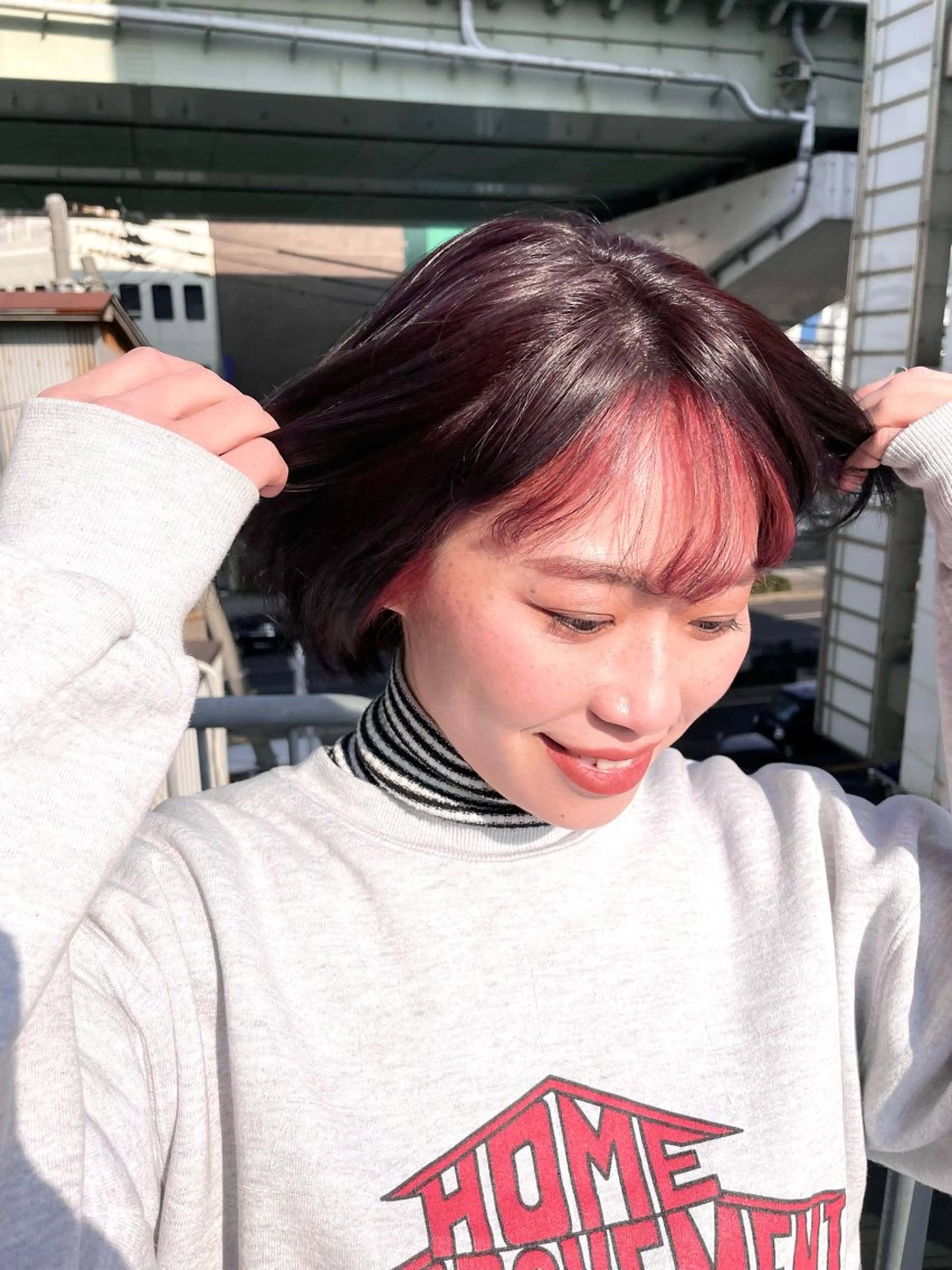 ショート カラー インナーカラー ✨似合わせ特化美容師 WILL上村　拳吾のヘアスタイル