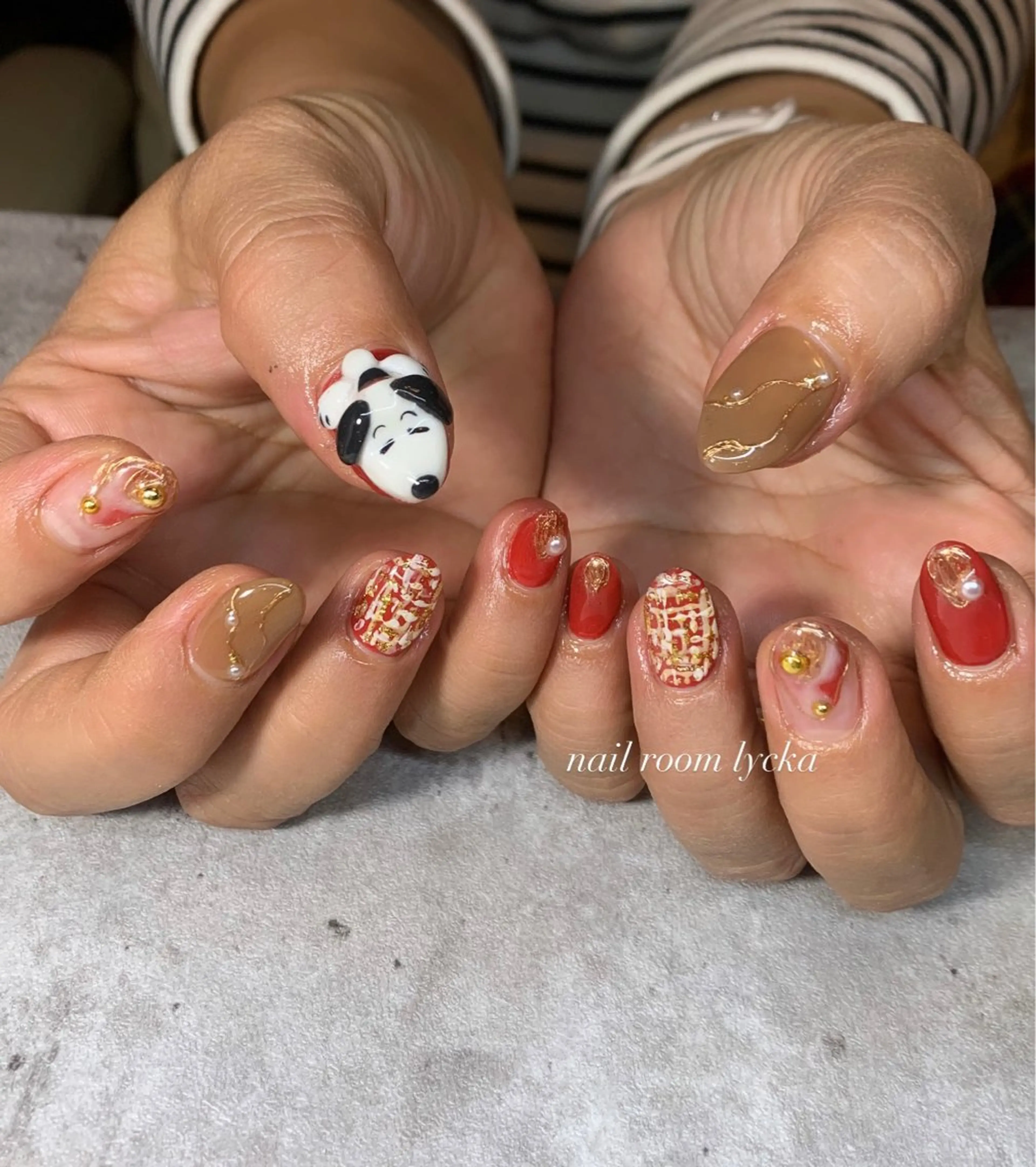 ネイル ﾈｲﾙﾙｰﾑﾘｯｶ 𝐦𝐚𝐲𝐮のネイルデザイン