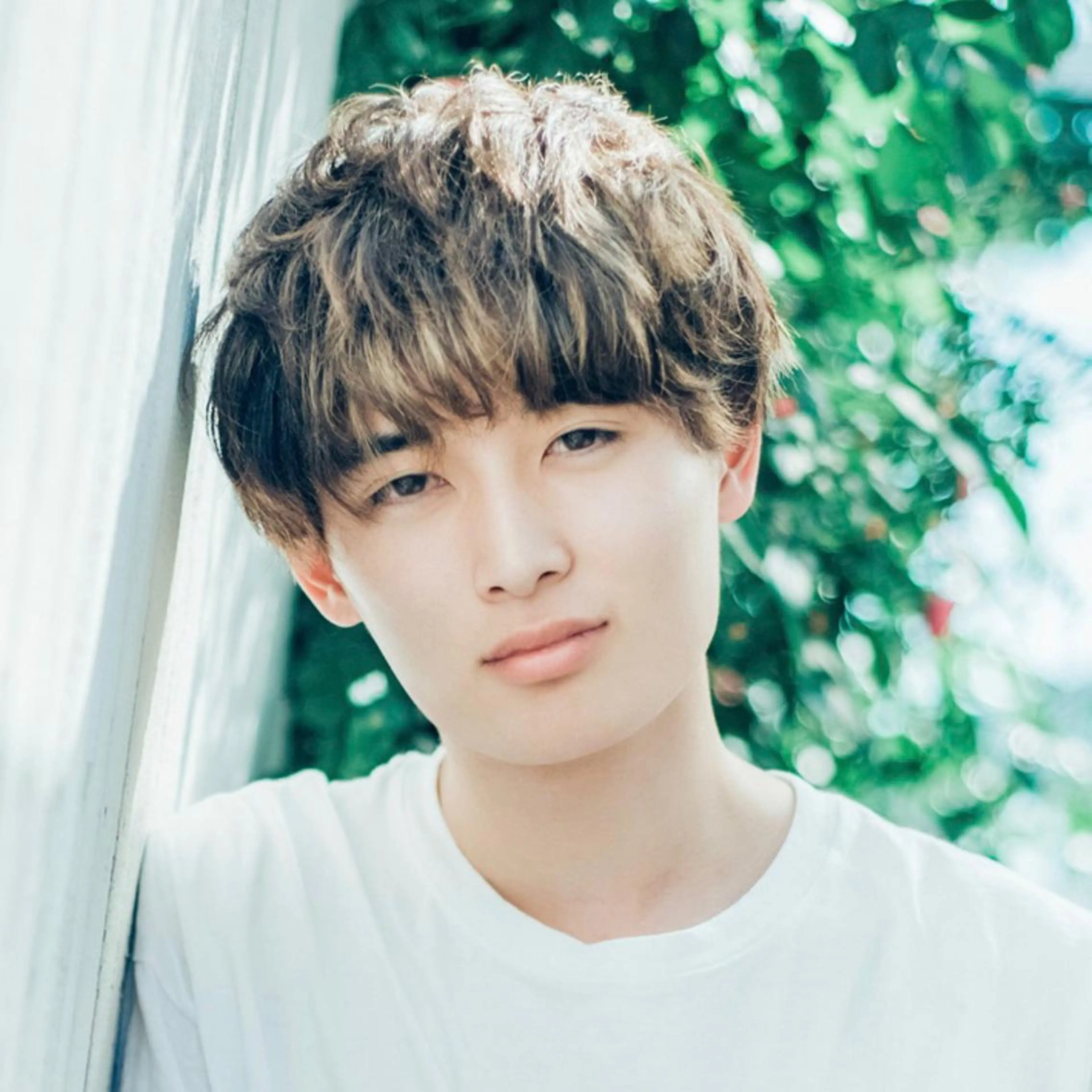 ショート カラー パーマ メンズ ヘアケア特化型サロン newi 京橋のヘアスタイル