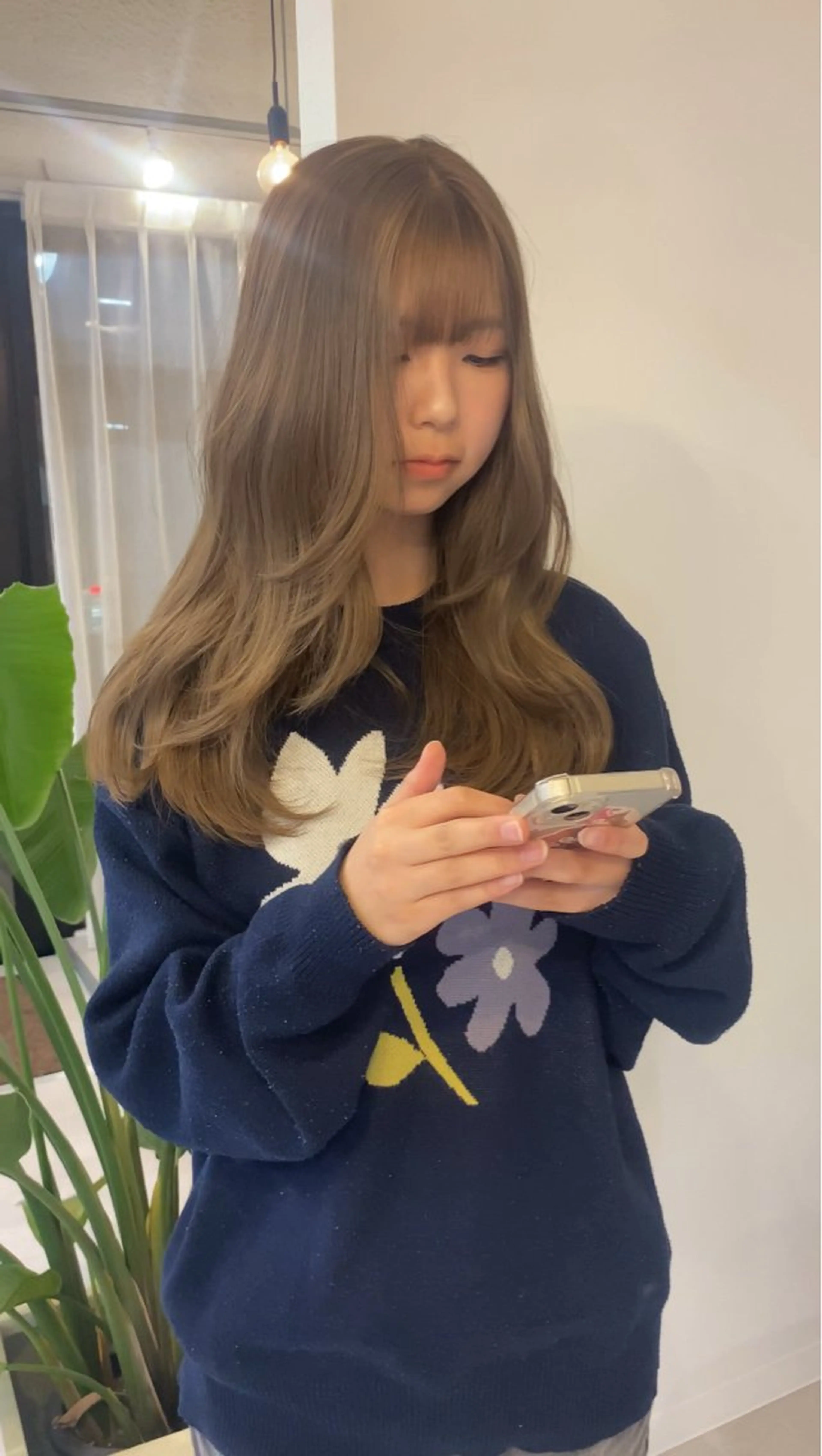 ミディアム カット ヘアカラー トリートメント situ所属・透明感カラー／メンズ 特化kazumaのヘアスタイル