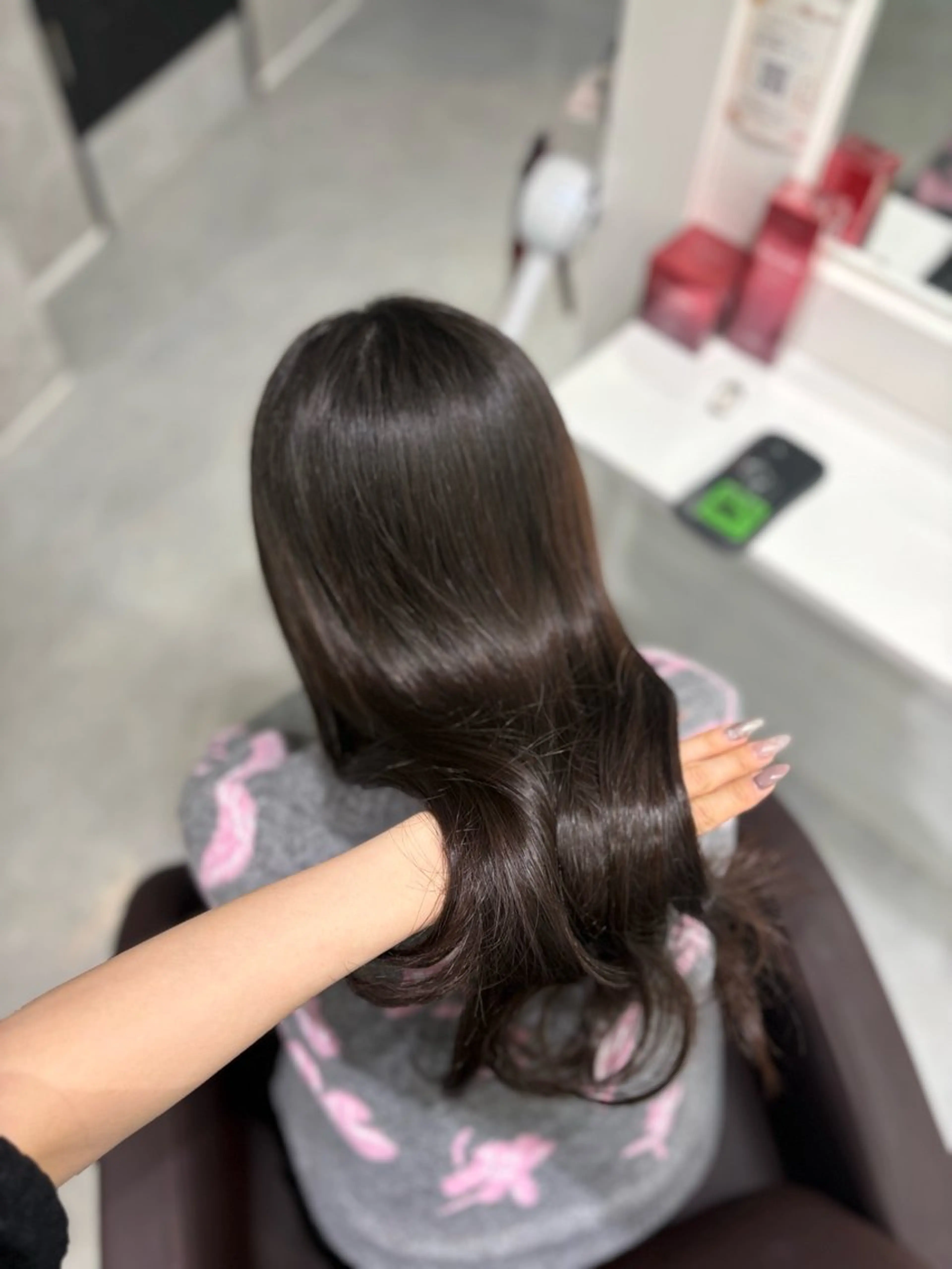 ロング トリートメント トリートメント ヘッドスパ Aura 髪質改善＆韓国レイヤー所属・あい❤︎ /髪質改善/韓国巻きのヘアスタイル